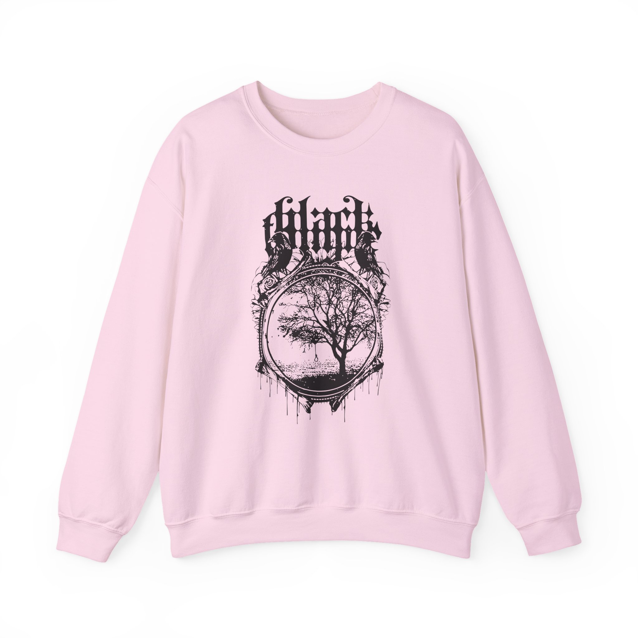 Black Tongue Murder Of Crows Unisex Heavy Blendâ„¢ Crewneck Sweatshirt