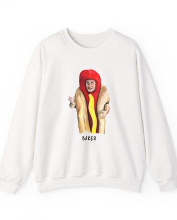 I Think You Should Leave Baker Robinson Unisex Heavy Blend™ Crewneck Sweatshirt