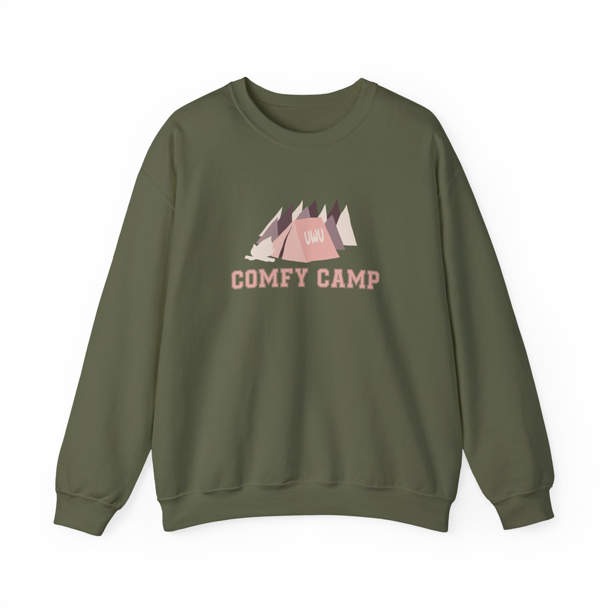 Lilypichu Comfy Camp Unisex Heavy Blendâ„¢ Crewneck Sweatshirt