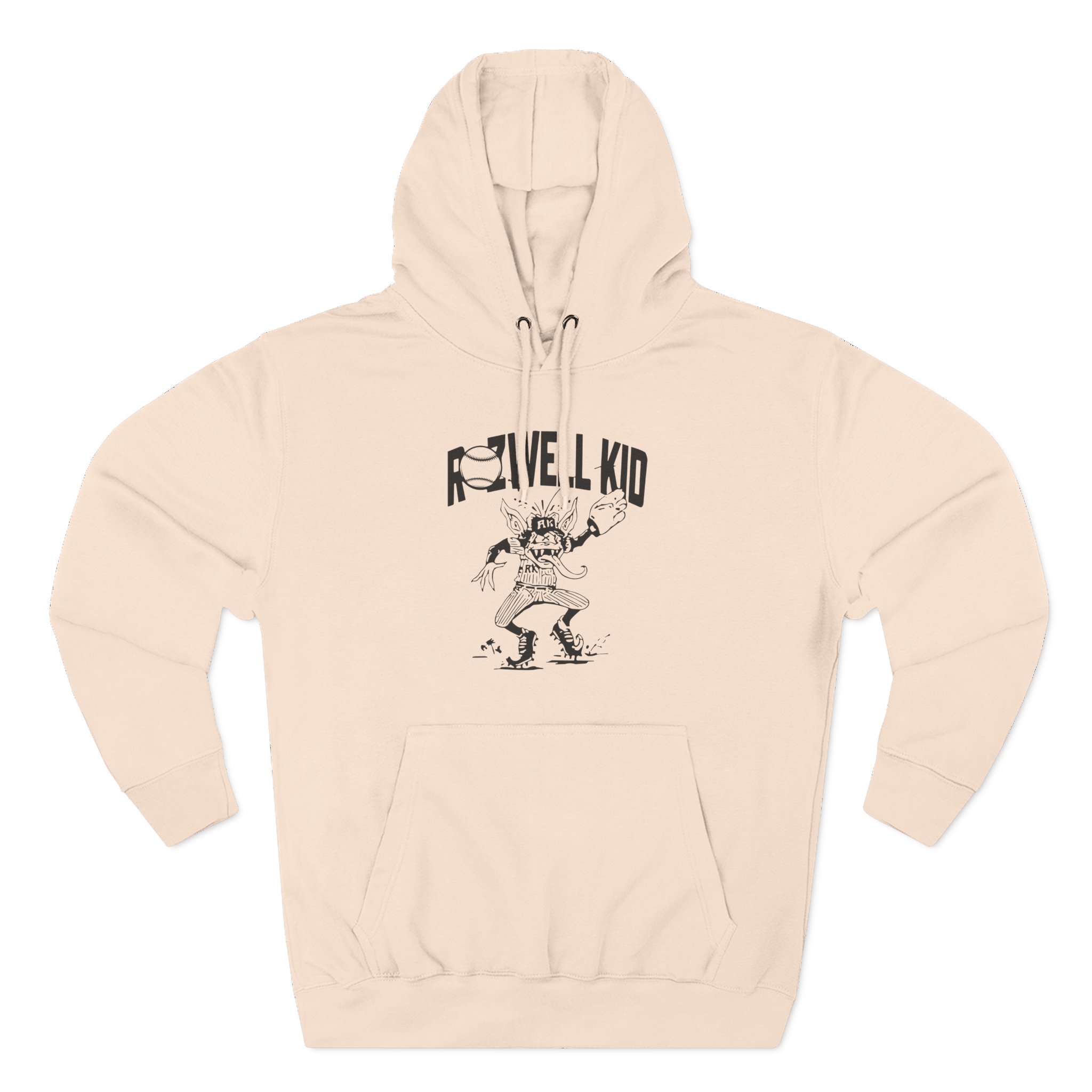 Rozwell Kid Baseball Goblin Three-Panel Fleece Hoodie