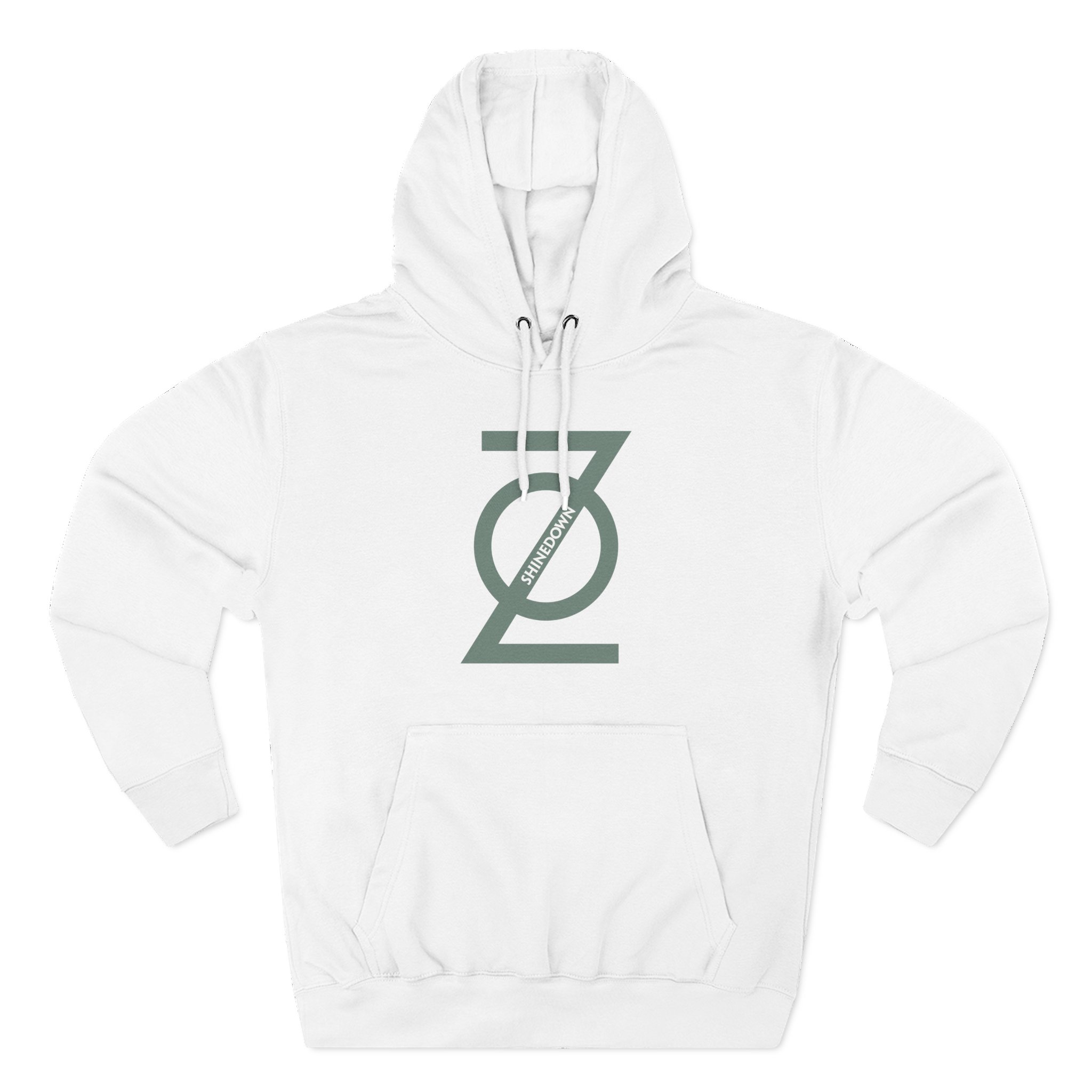 Shinedown Secondary Z Logo Three-Panel Fleece Hoodie