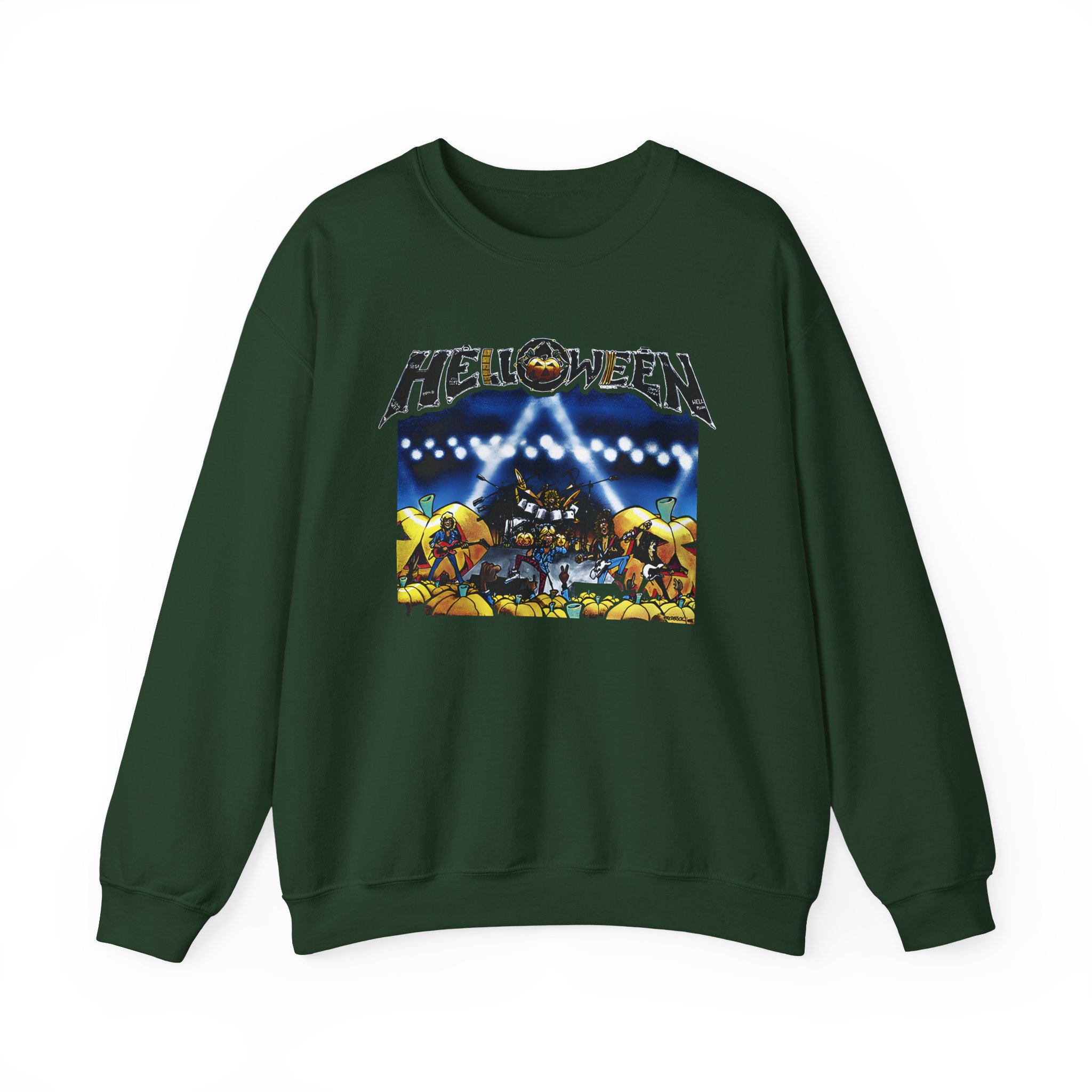 Helloween Live in the U.k. Unisex Heavy Blendâ„¢ Crewneck Sweatshirt
