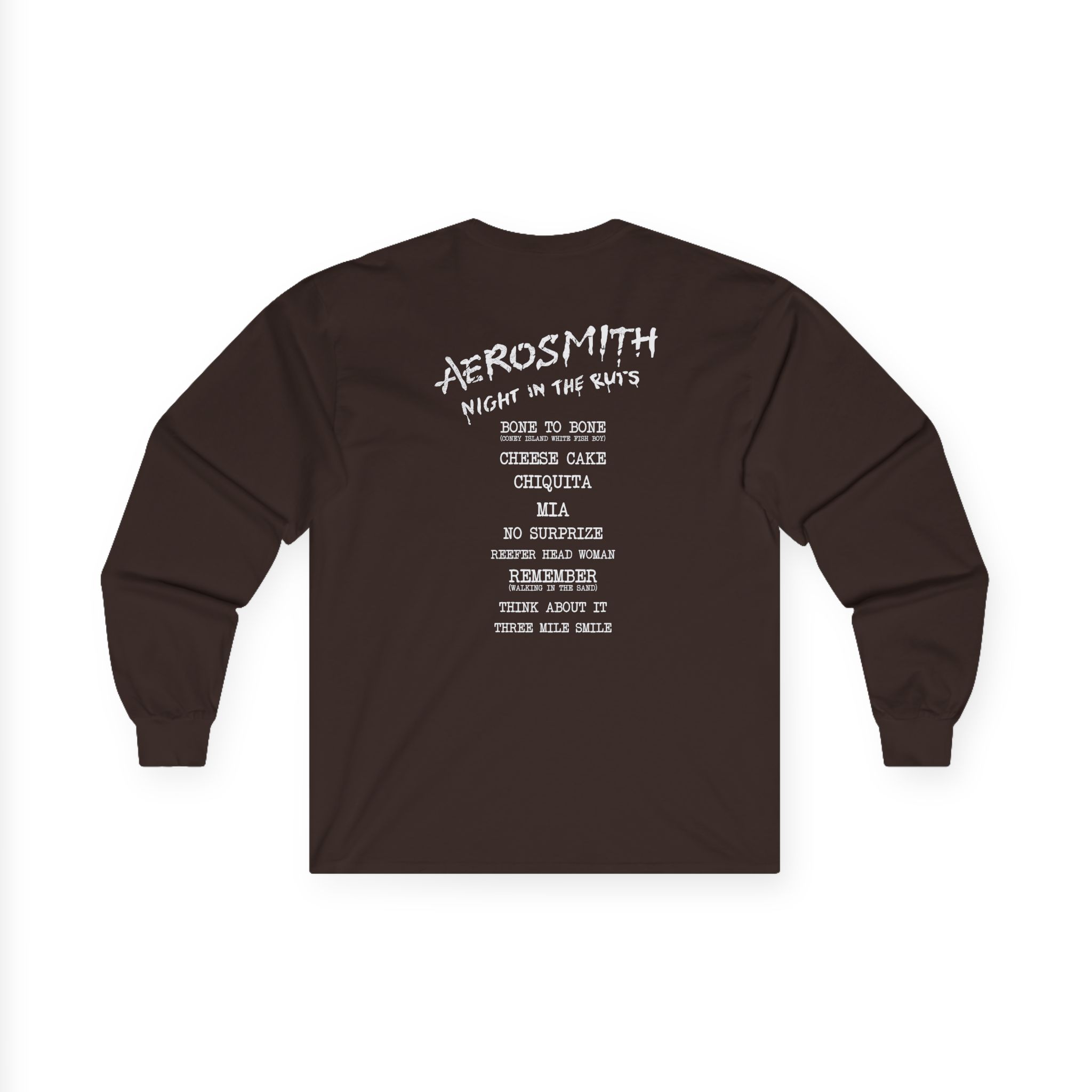 AS Night in the Ruts Tracklist Unisex Ultra Cotton Long Sleeve Tee