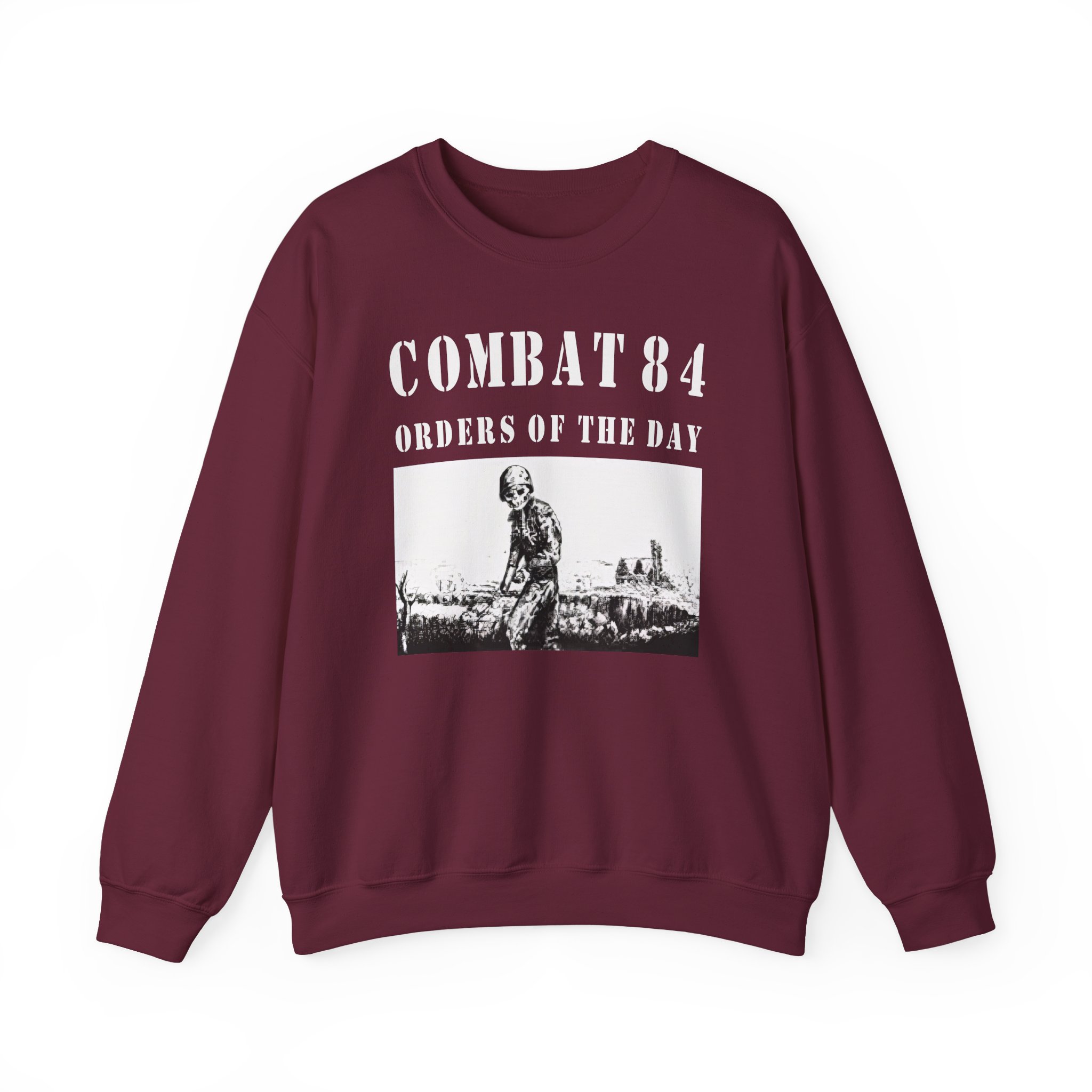 Combat 84 Maodisen Orders of the Day Unisex Heavy Blendâ„¢ Crewneck Sweatshirt