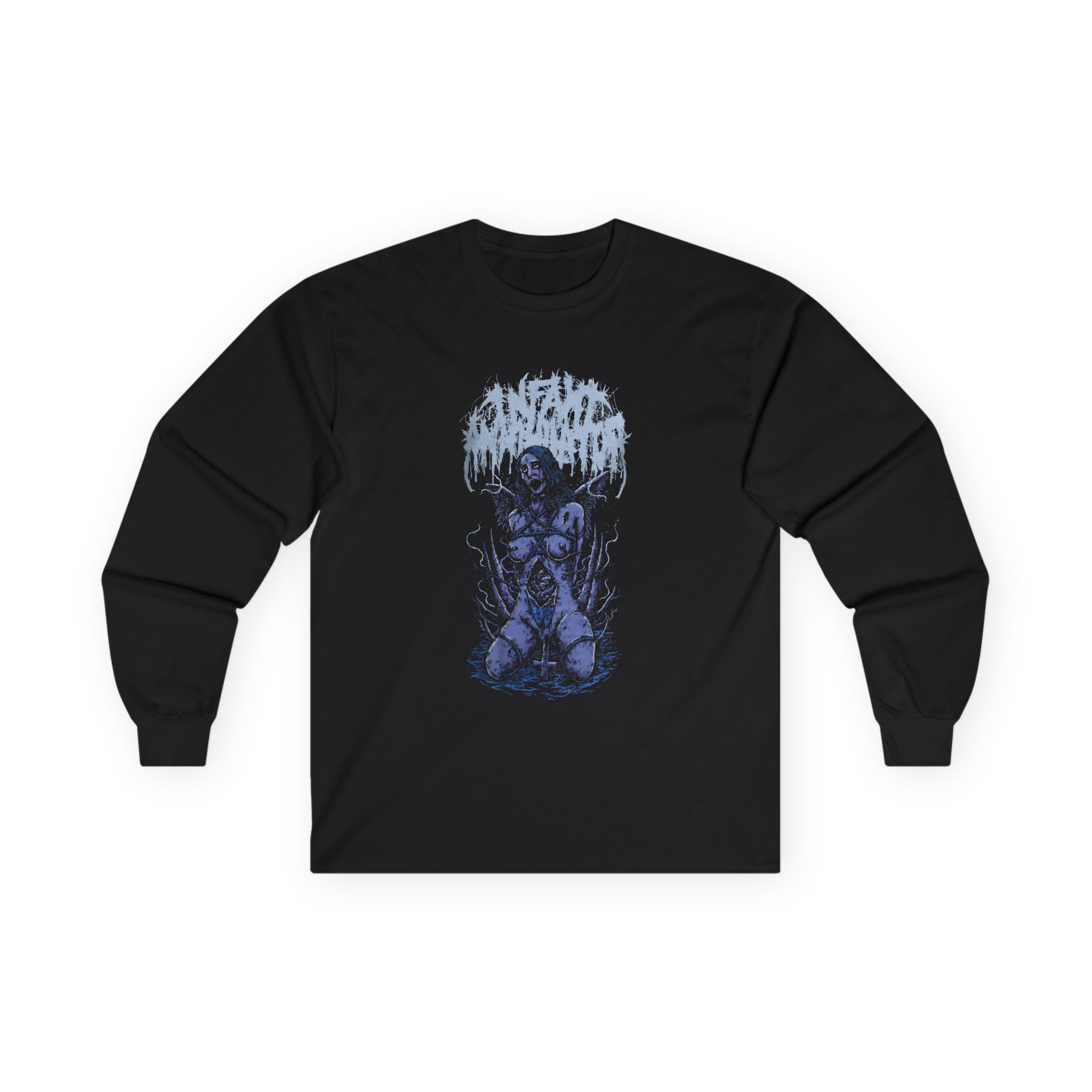Infant Annihilator Crucifucked Unisex Ultra Cotton Long Sleeve Tee