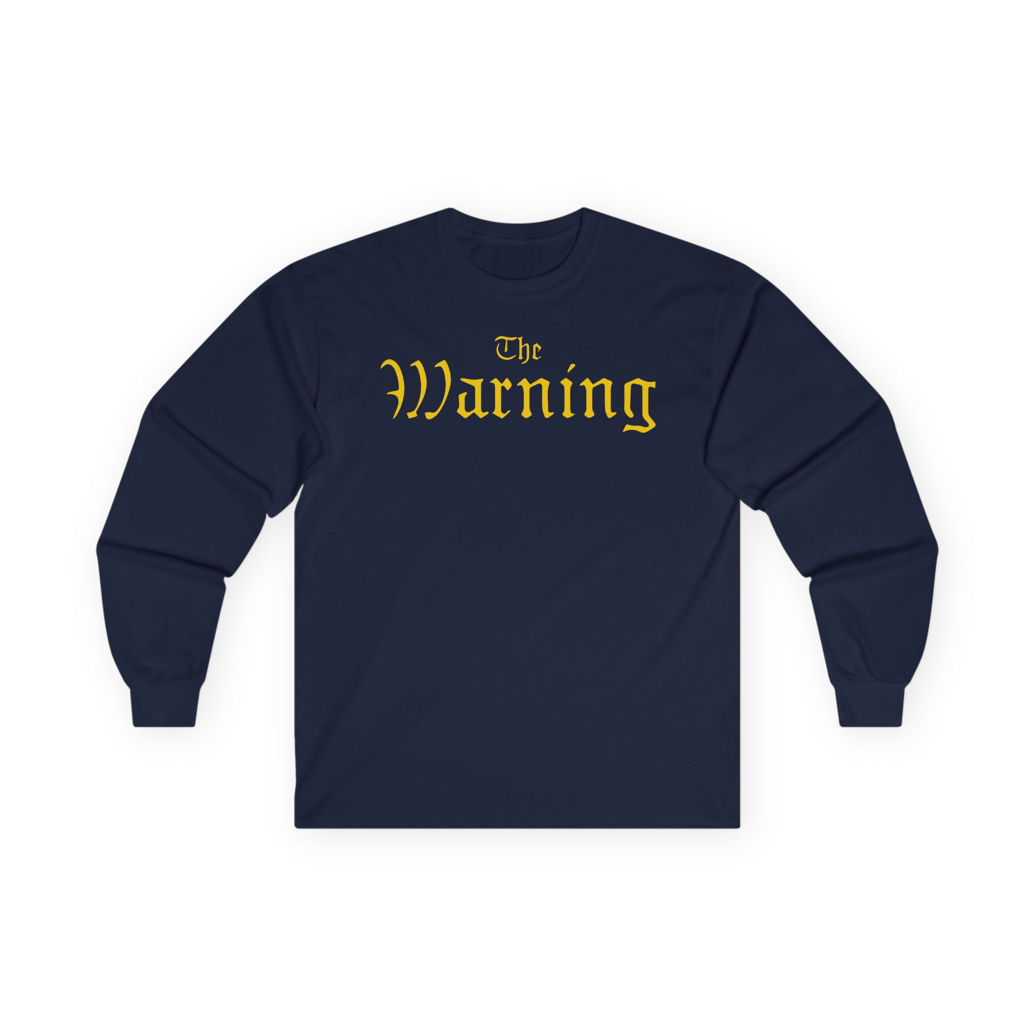 The Warning Gold TW Logo Unisex Ultra Cotton Long Sleeve Tee