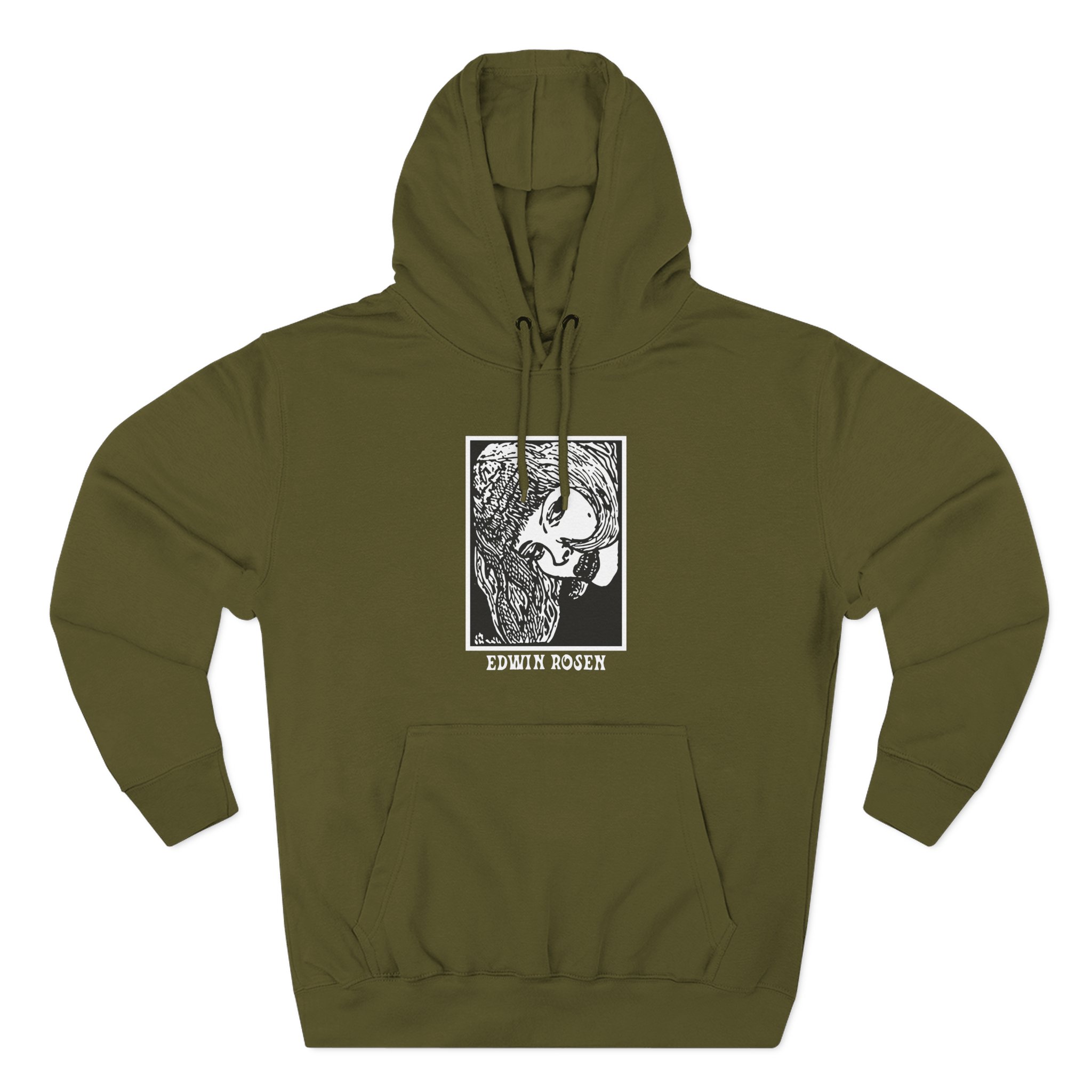 Edwin Rosen Three-Panel Fleece Hoodie
