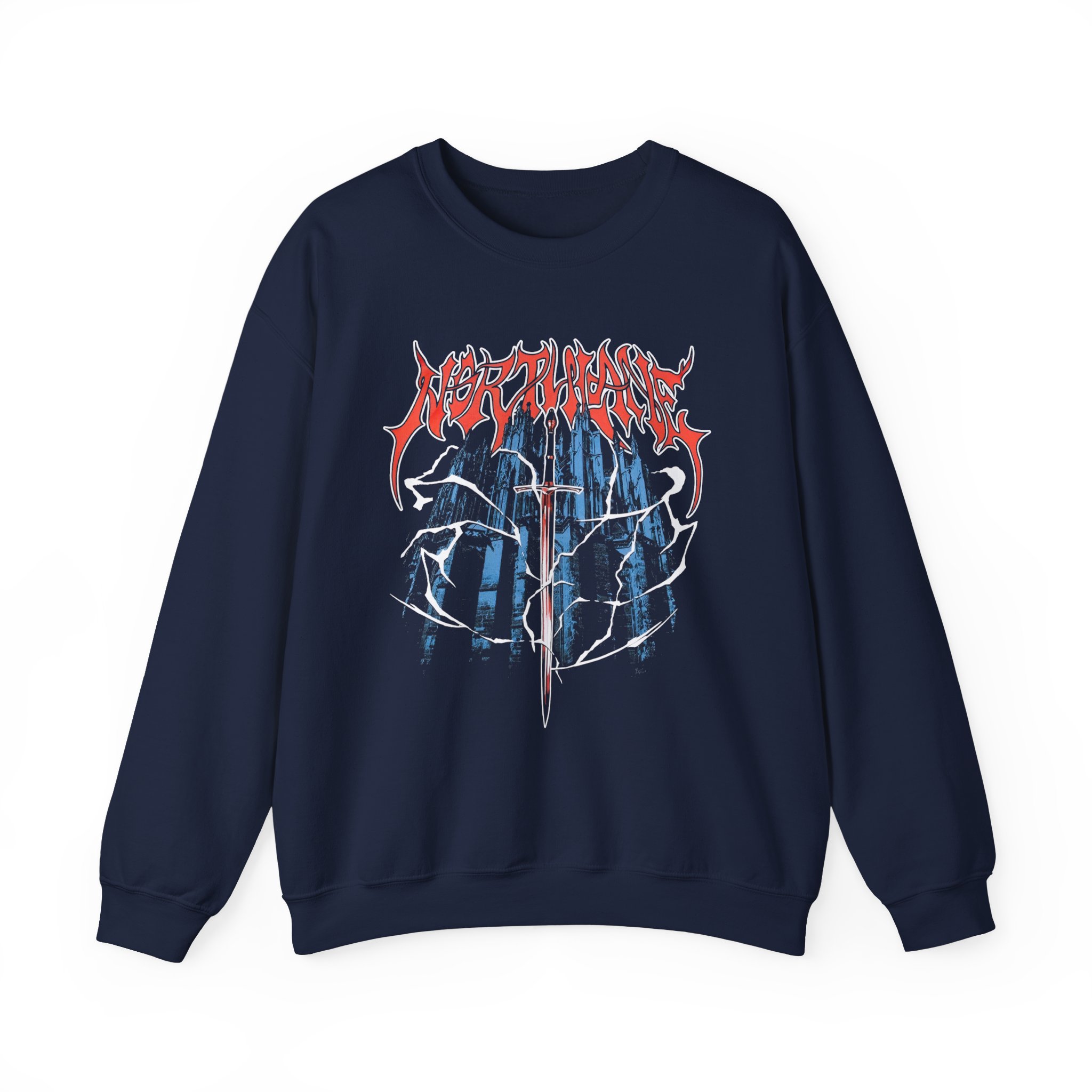 Northlane Sword Logo Unisex Heavy Blendâ„¢ Crewneck Sweatshirt
