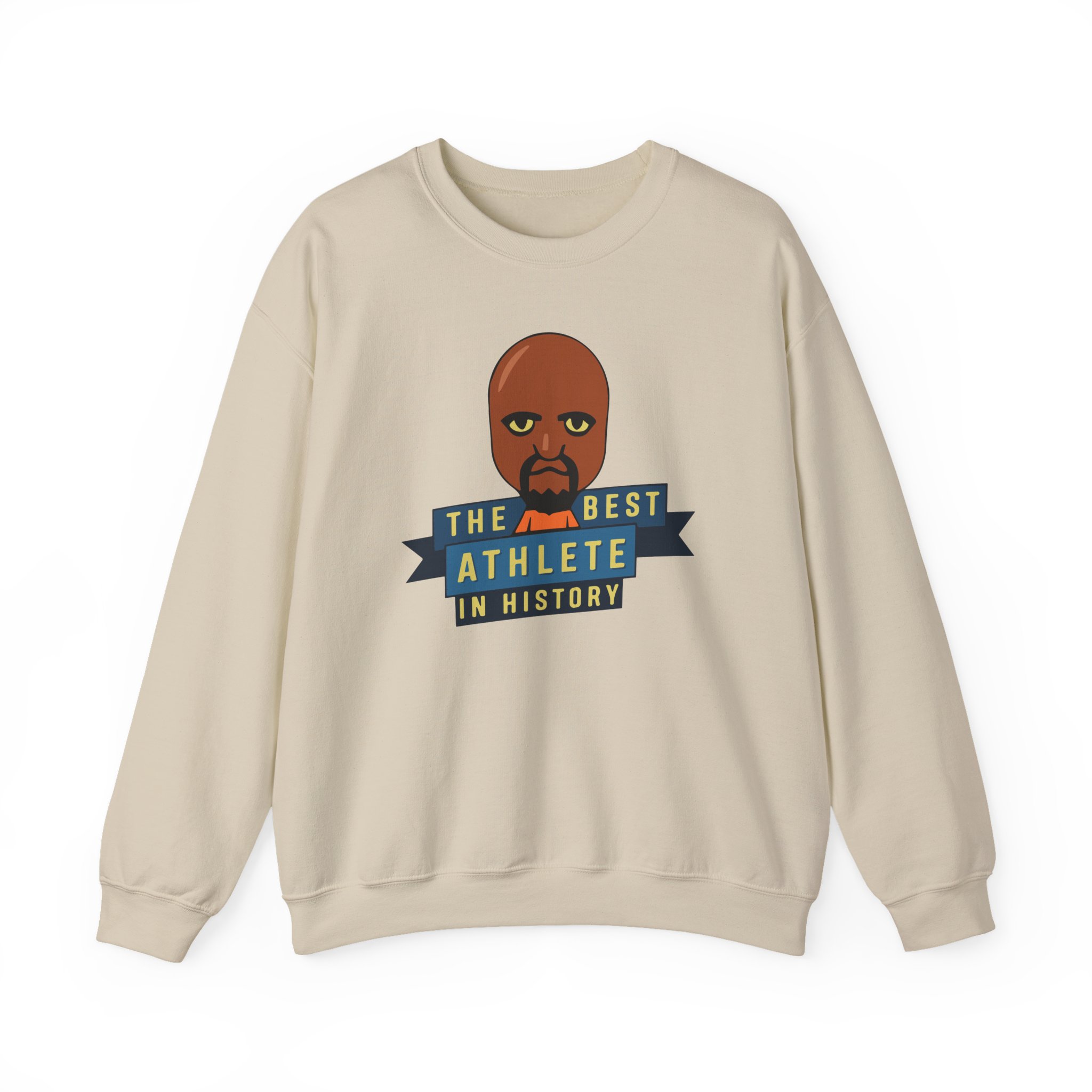 Poofesure the best athlete in history Unisex Heavy Blendâ„¢ Crewneck Sweatshirt