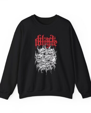 Black Tongue Mortifierv  Unisex Heavy Blend™ Crewneck Sweatshirt