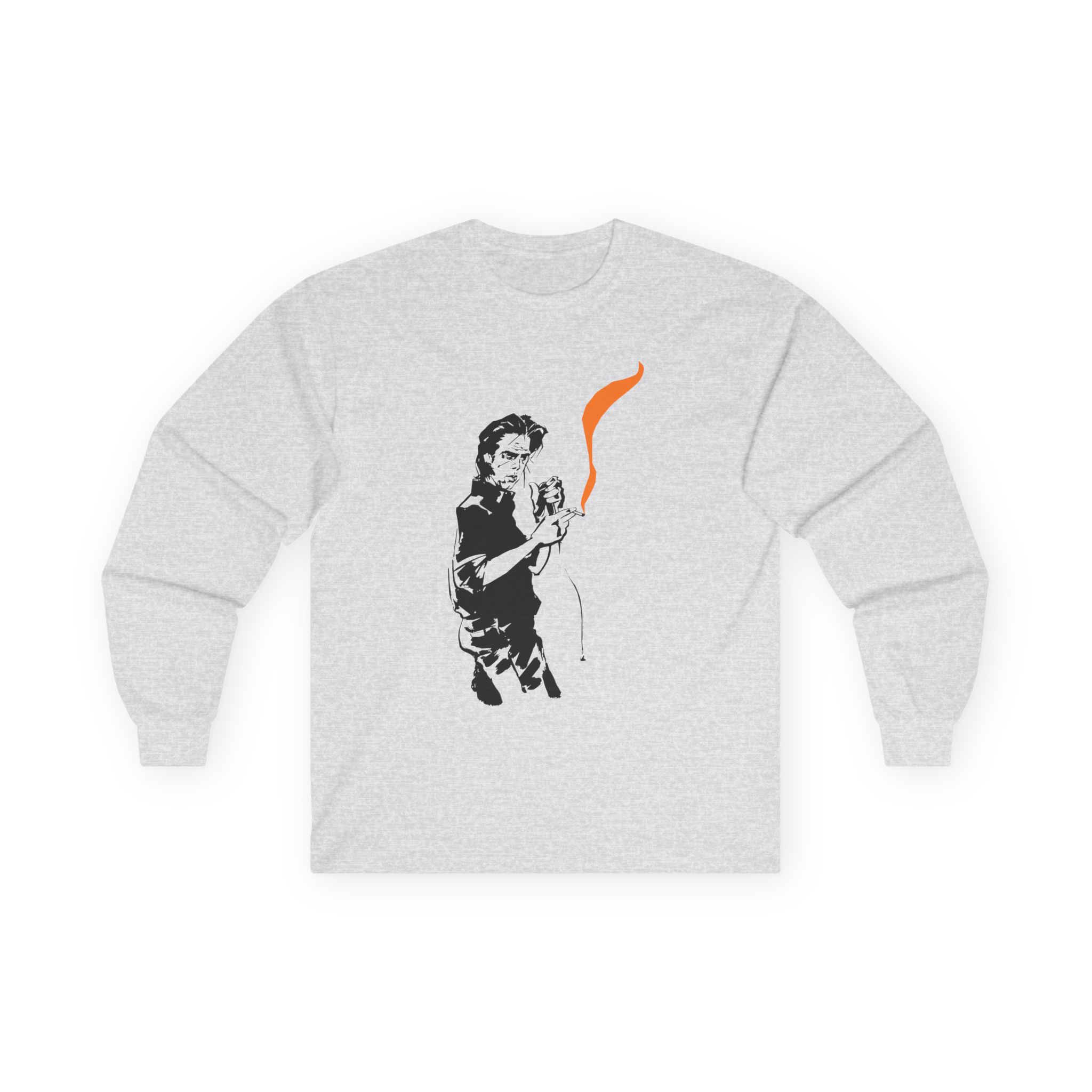 Nick Cave Smoking Unisex Ultra Cotton Long Sleeve Tee