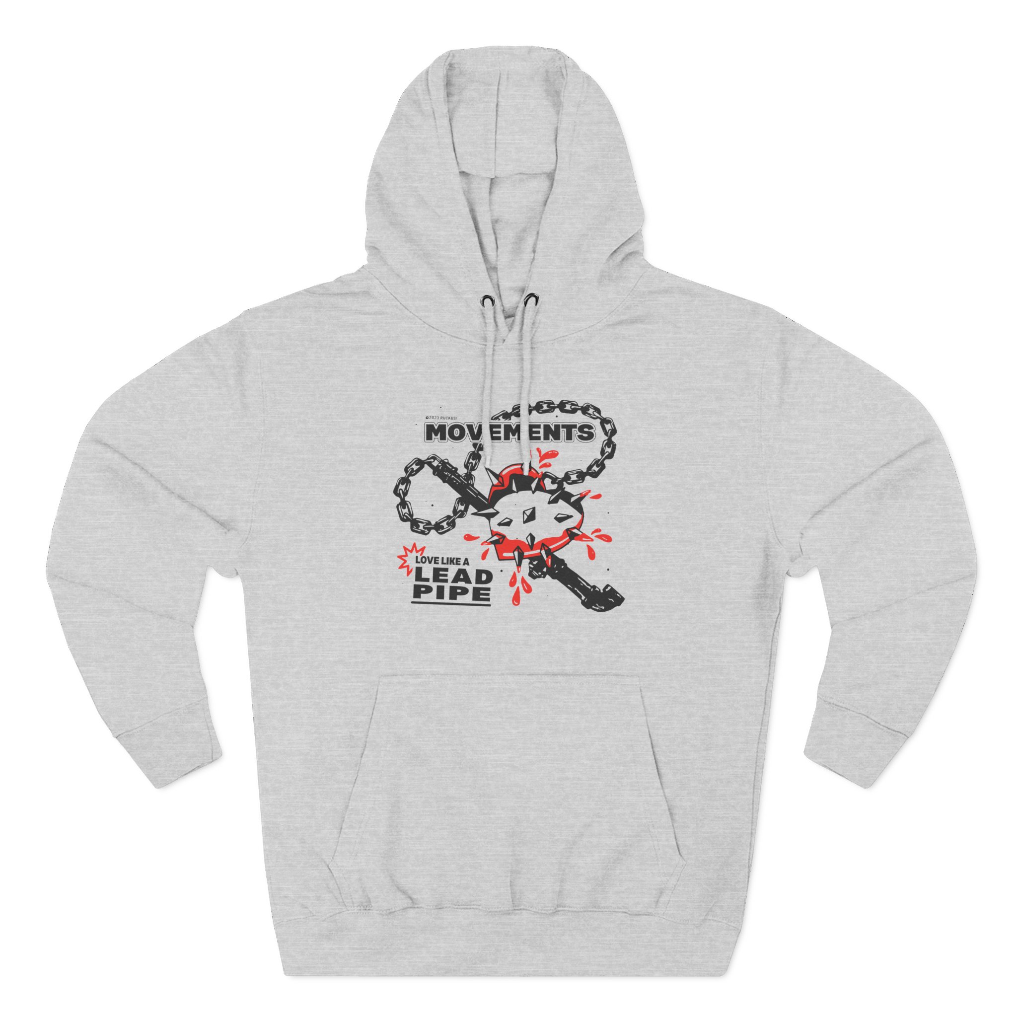 Movements Love a Lead Pipe Three-Panel Fleece Hoodie