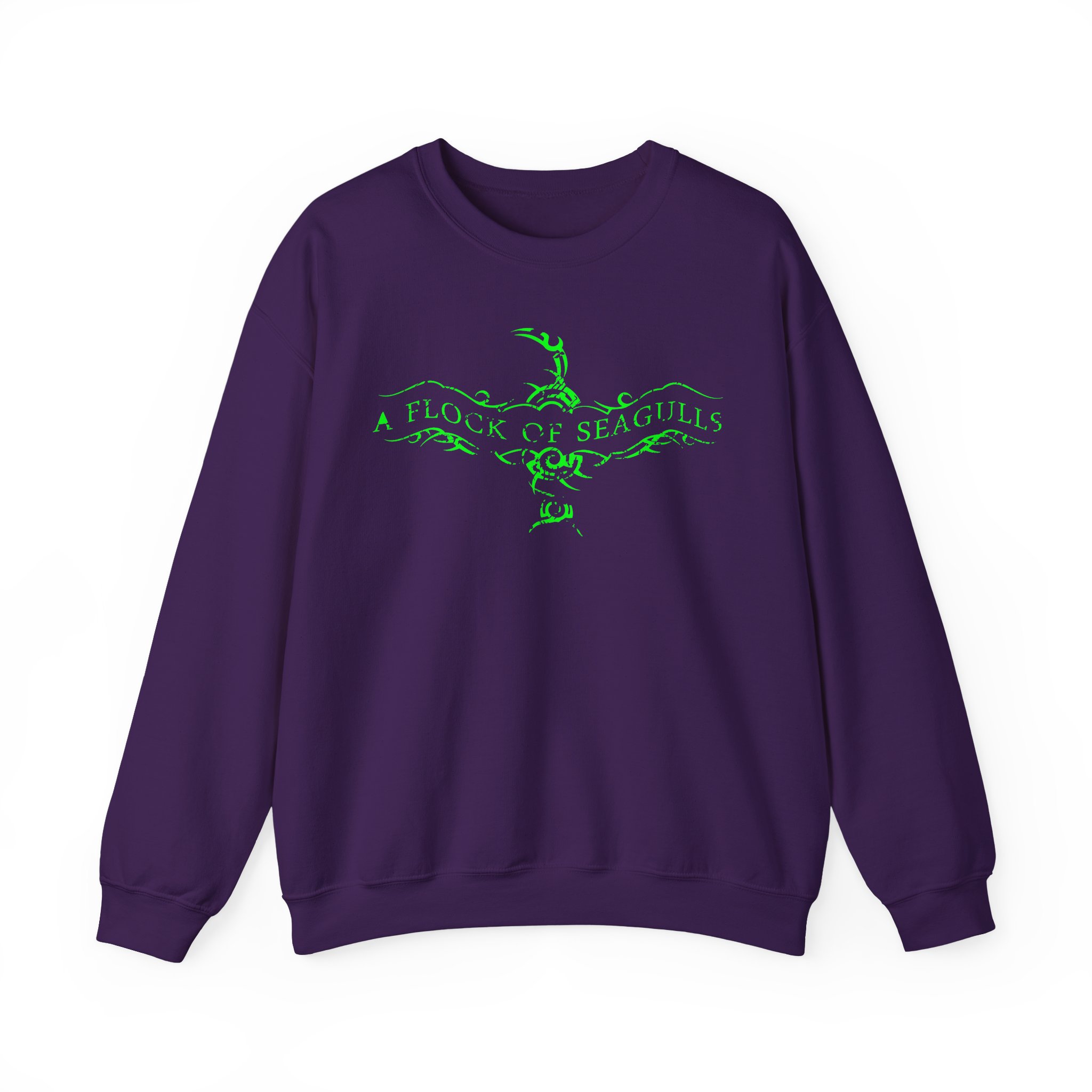 A Flock of Seagulls Logo Unisex Heavy Blendâ„¢ Crewneck Sweatshirt