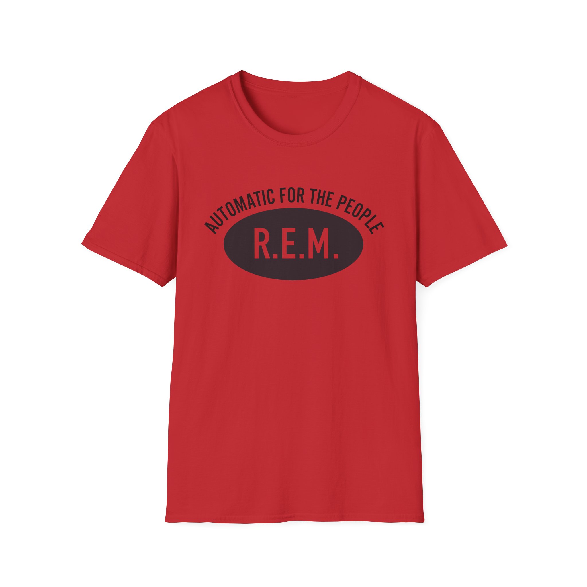 Rem Automatic for the People Unisex Softstyle T-Shirt