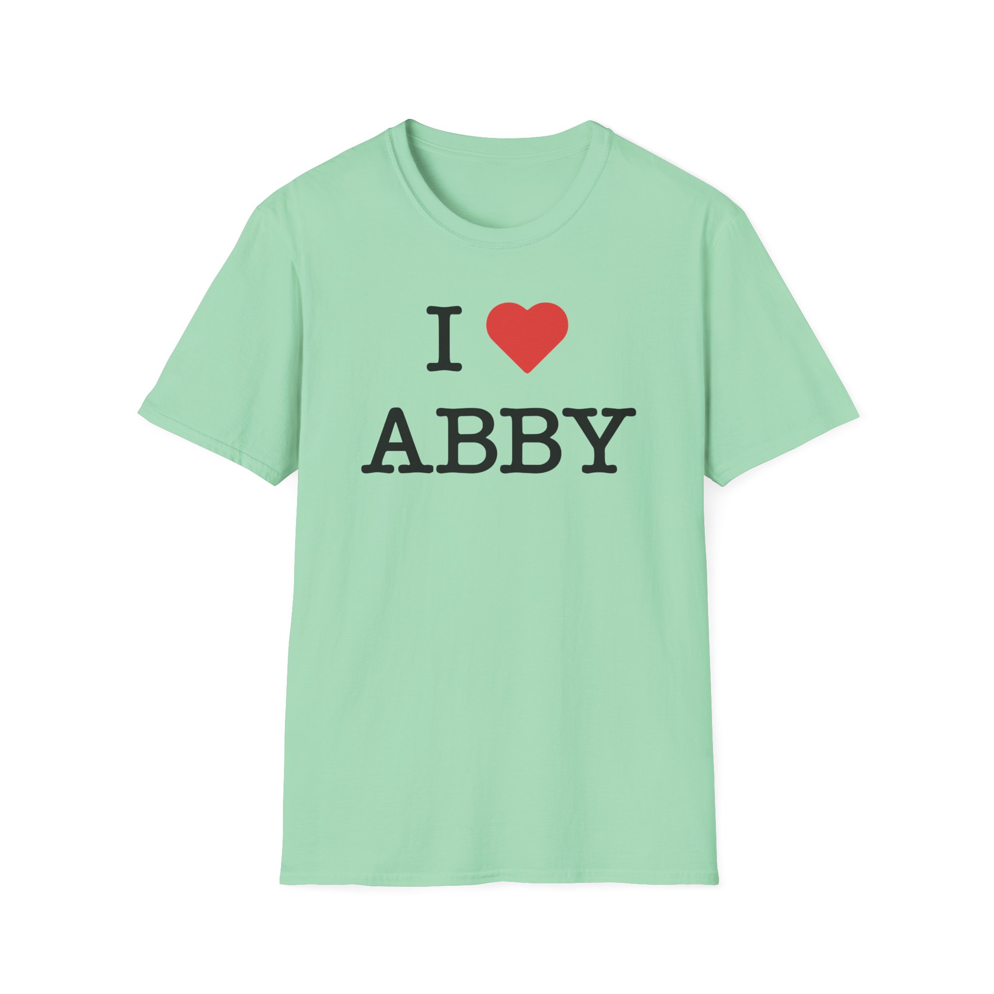 Jon Marianek I Love Abby Unisex Softstyle T-Shirt