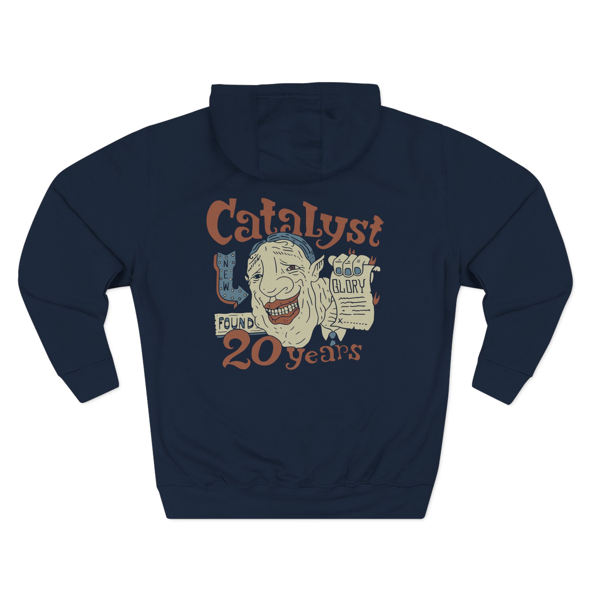 New Found Glory Catalyst 20 Year Three-Panel Fleece Hoodie
