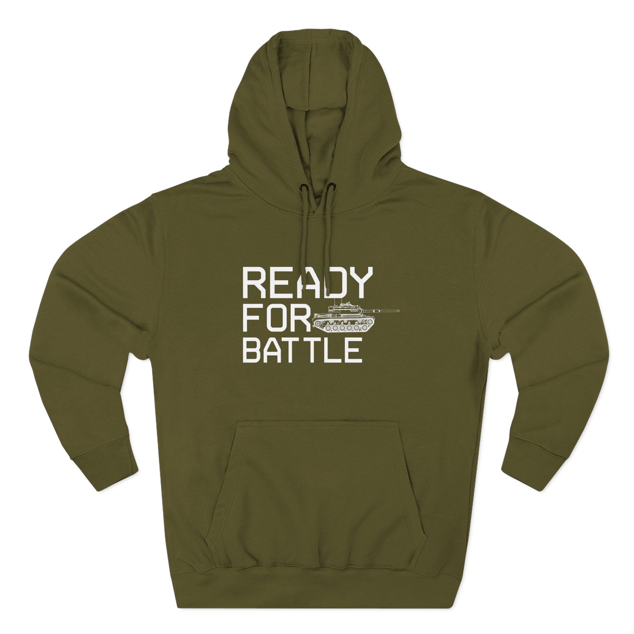 World of Tank Ready for Battle Three-Panel Fleece Hoodie