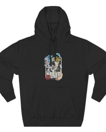 Hailee Steinfeld Retro Collage Three-Panel Fleece Hoodie
