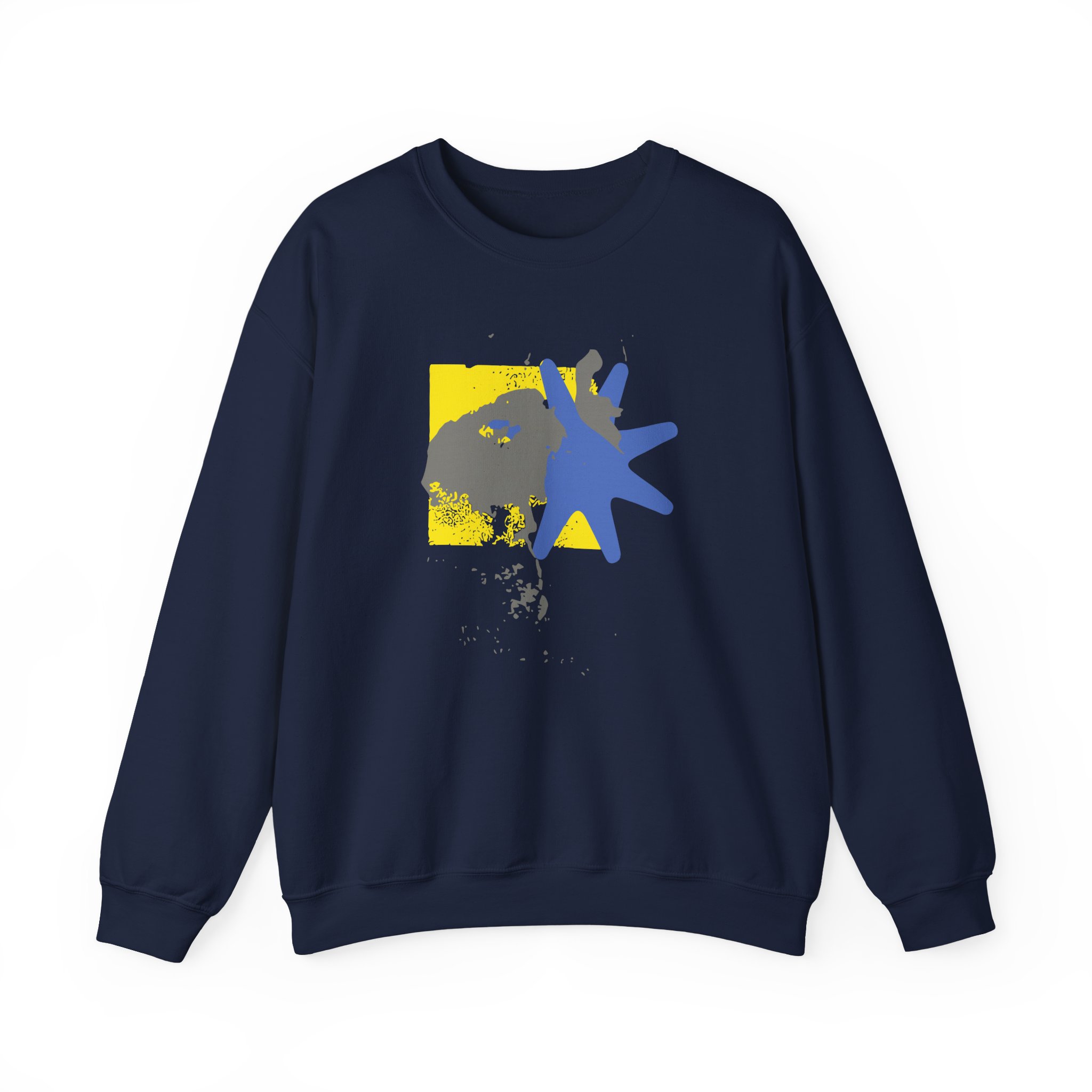 Foxing Shapes Unisex Heavy Blendâ„¢ Crewneck Sweatshirt