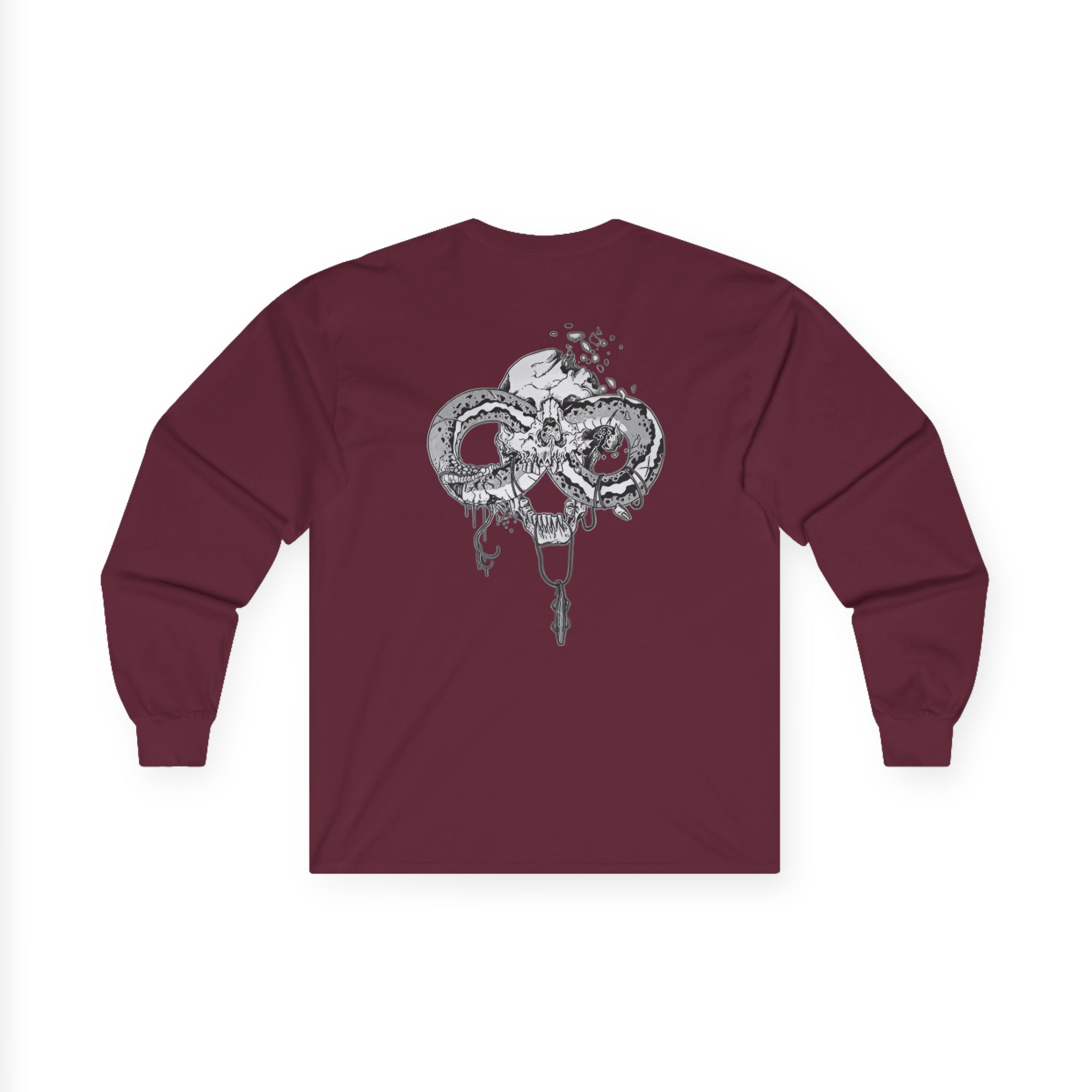 Power Trip Spikey Snake Unisex Ultra Cotton Long Sleeve Tee