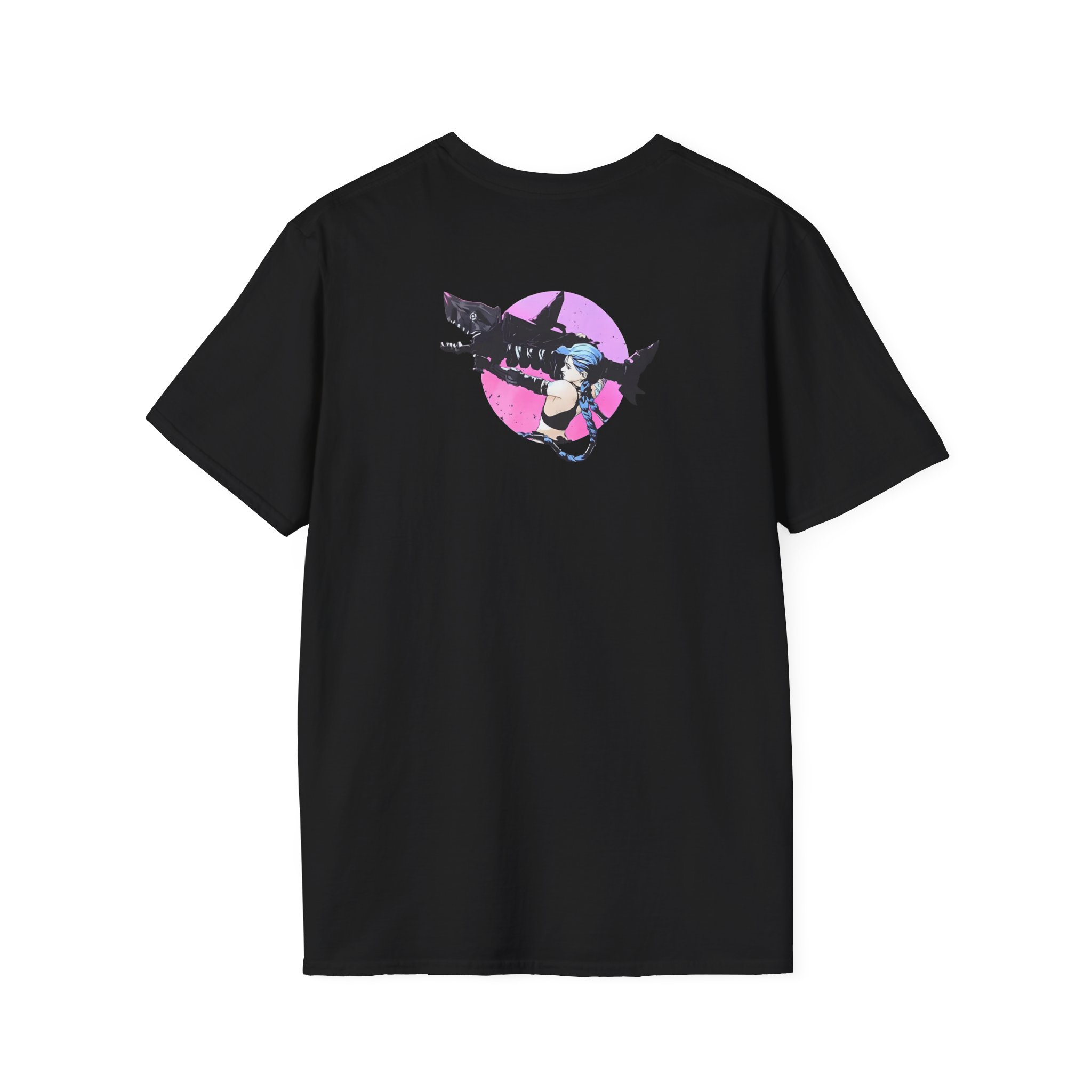 Jinx Arcane Gun Unisex Softstyle T-Shirt