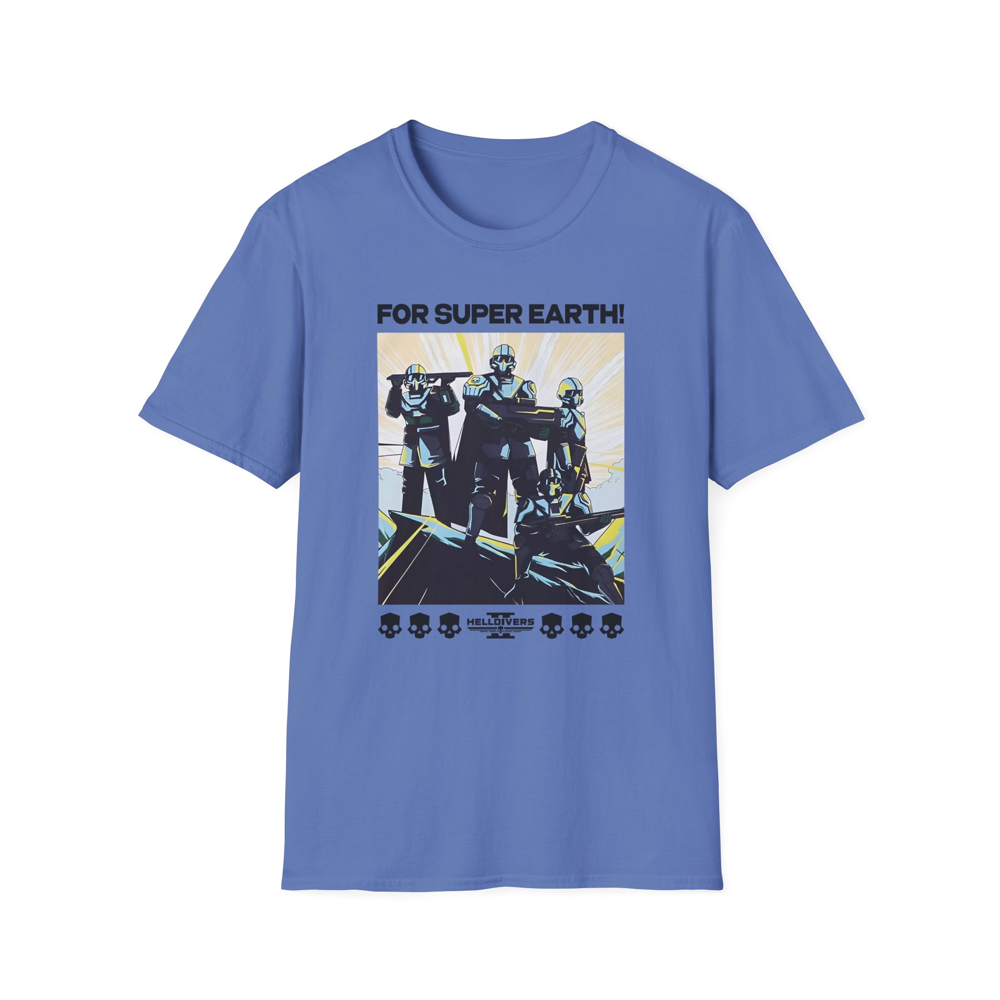 Helldivers for Democracy Unisex Softstyle T-Shirt