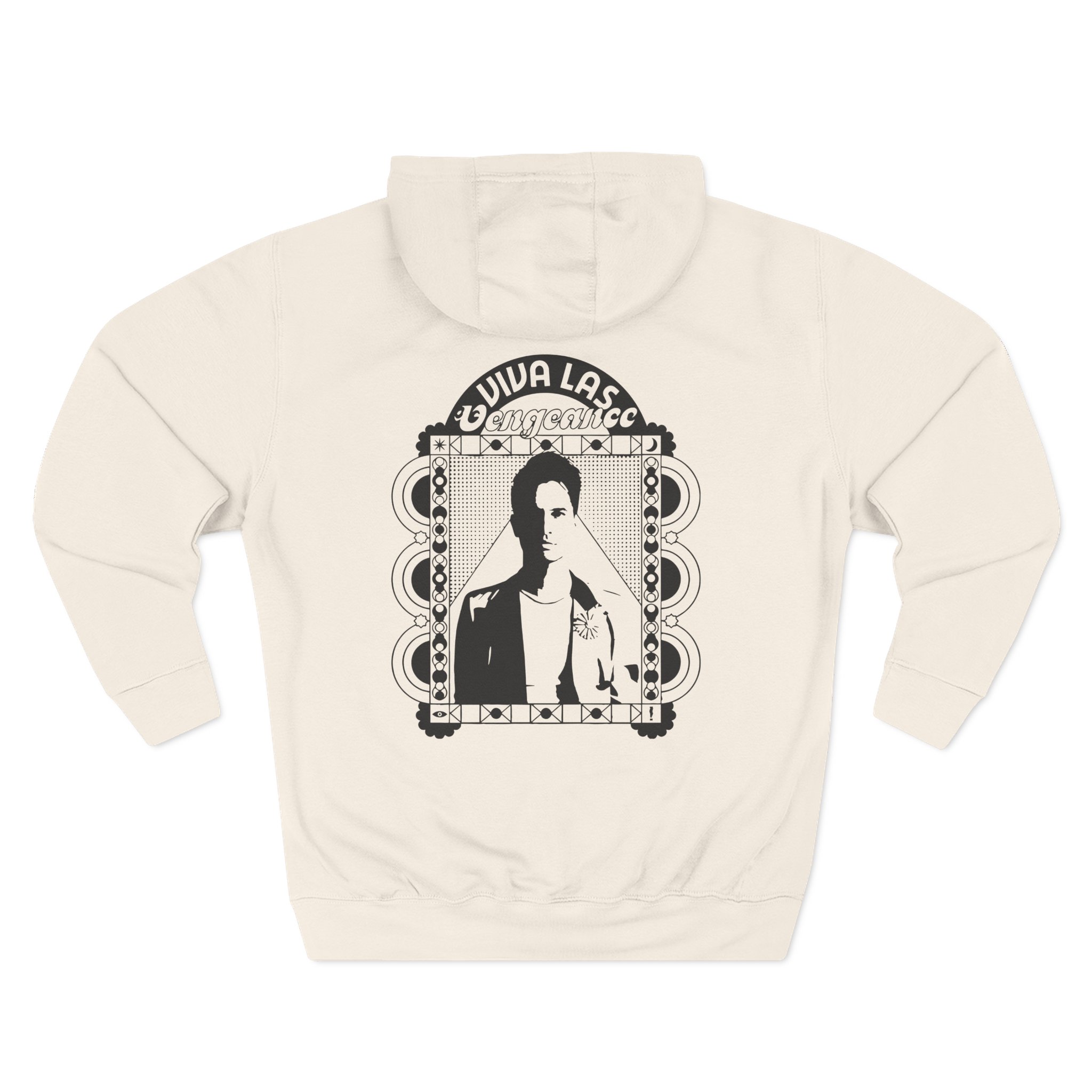 Panic at the Disco Ecru Pull Ove Three-Panel Fleece Hoodie