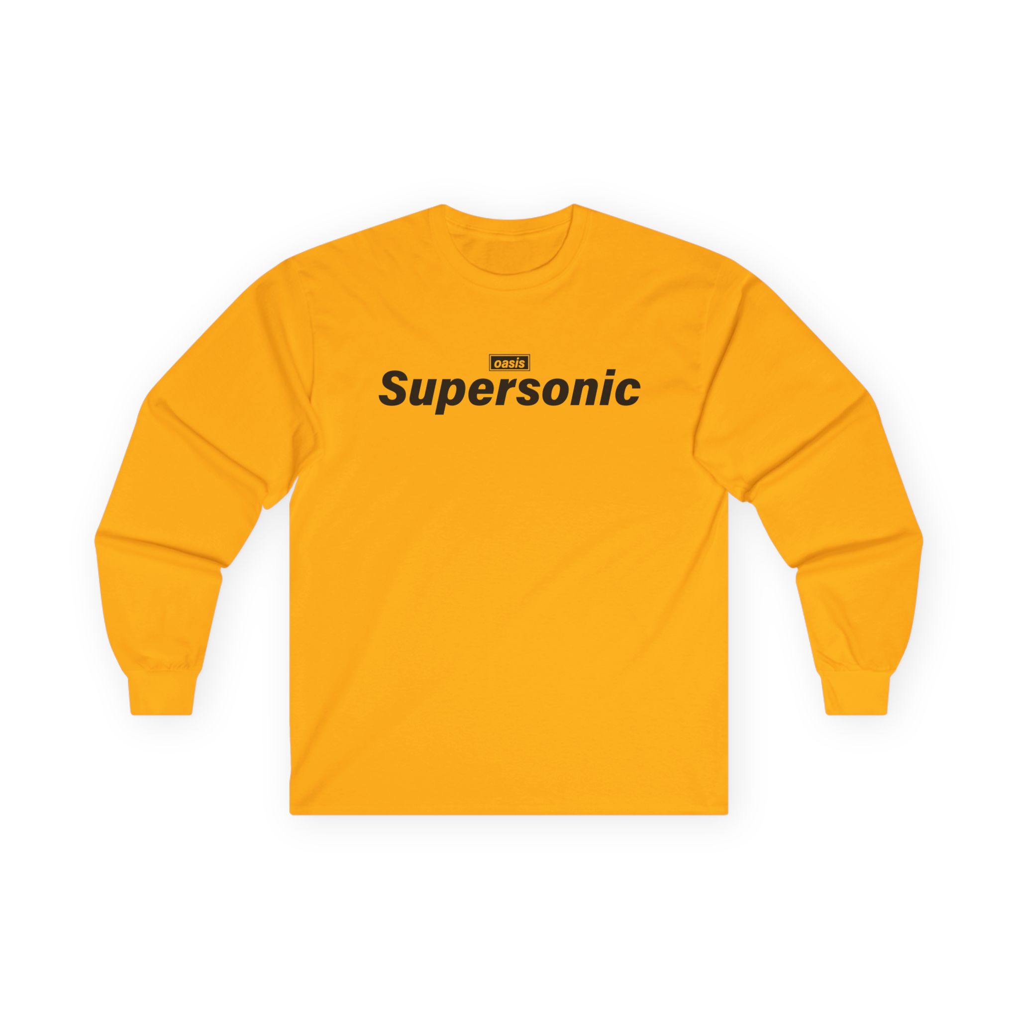 Oasis Supersonic Unisex Ultra Cotton Long Sleeve Tee