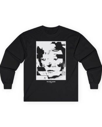 Talking Heads Face Collage Stop Making Sense Unisex Ultra Cotton Long Sleeve Tee