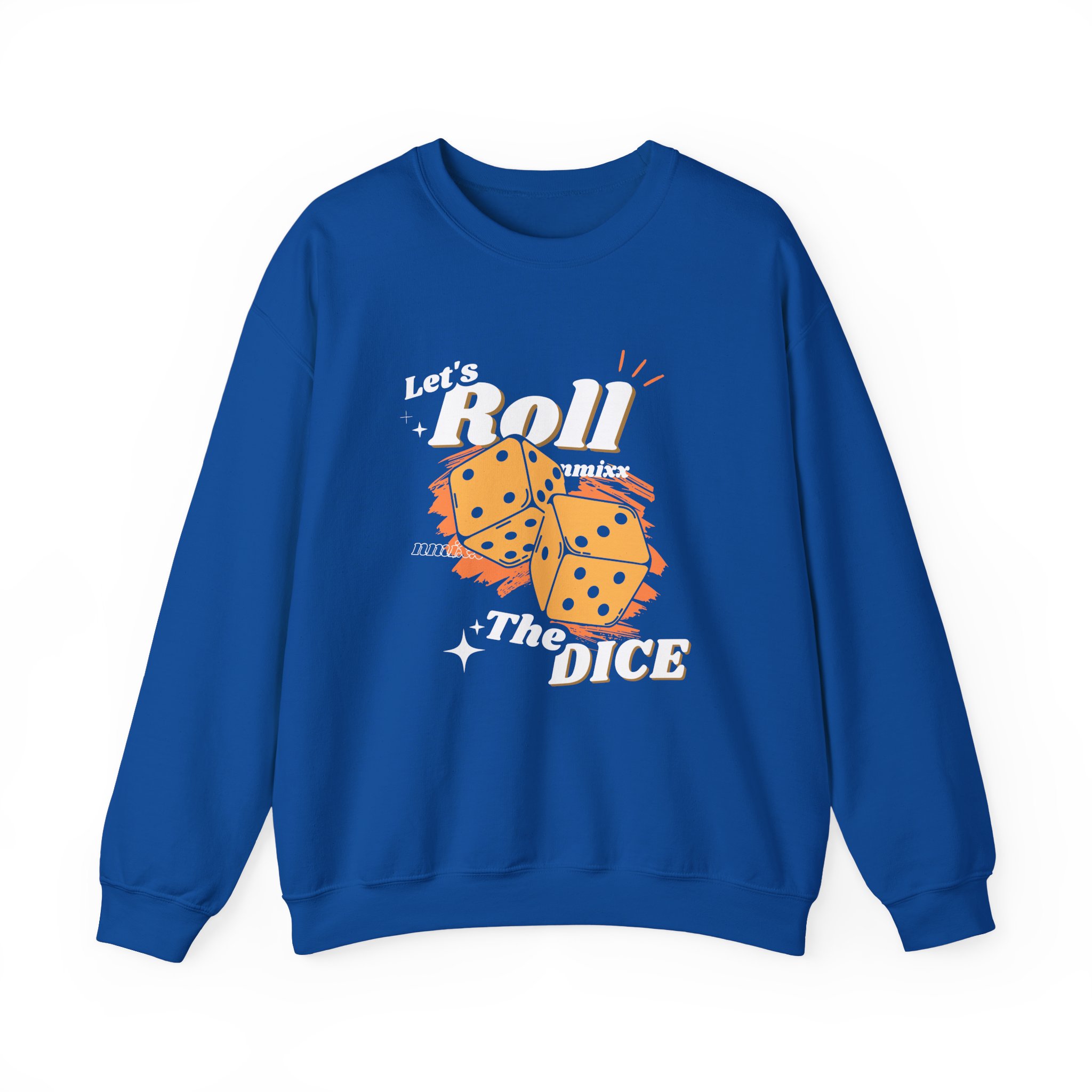 Nmixx Roll the Dice Unisex Heavy Blendâ„¢ Crewneck Sweatshirt