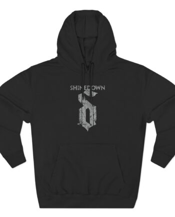 Shinedown Logo Three-Panel Fleece Hoodie