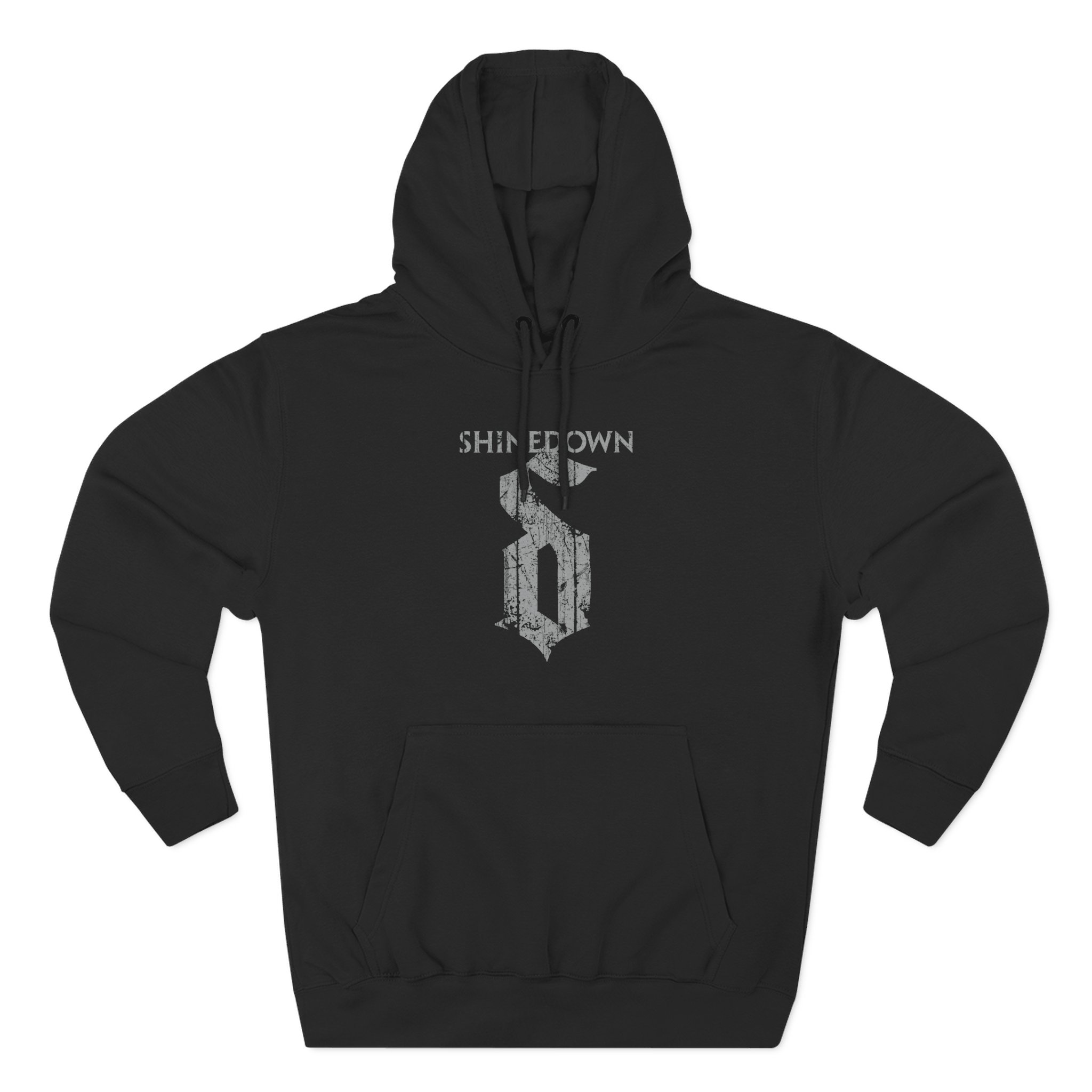 Shinedown Logo Three-Panel Fleece Hoodie