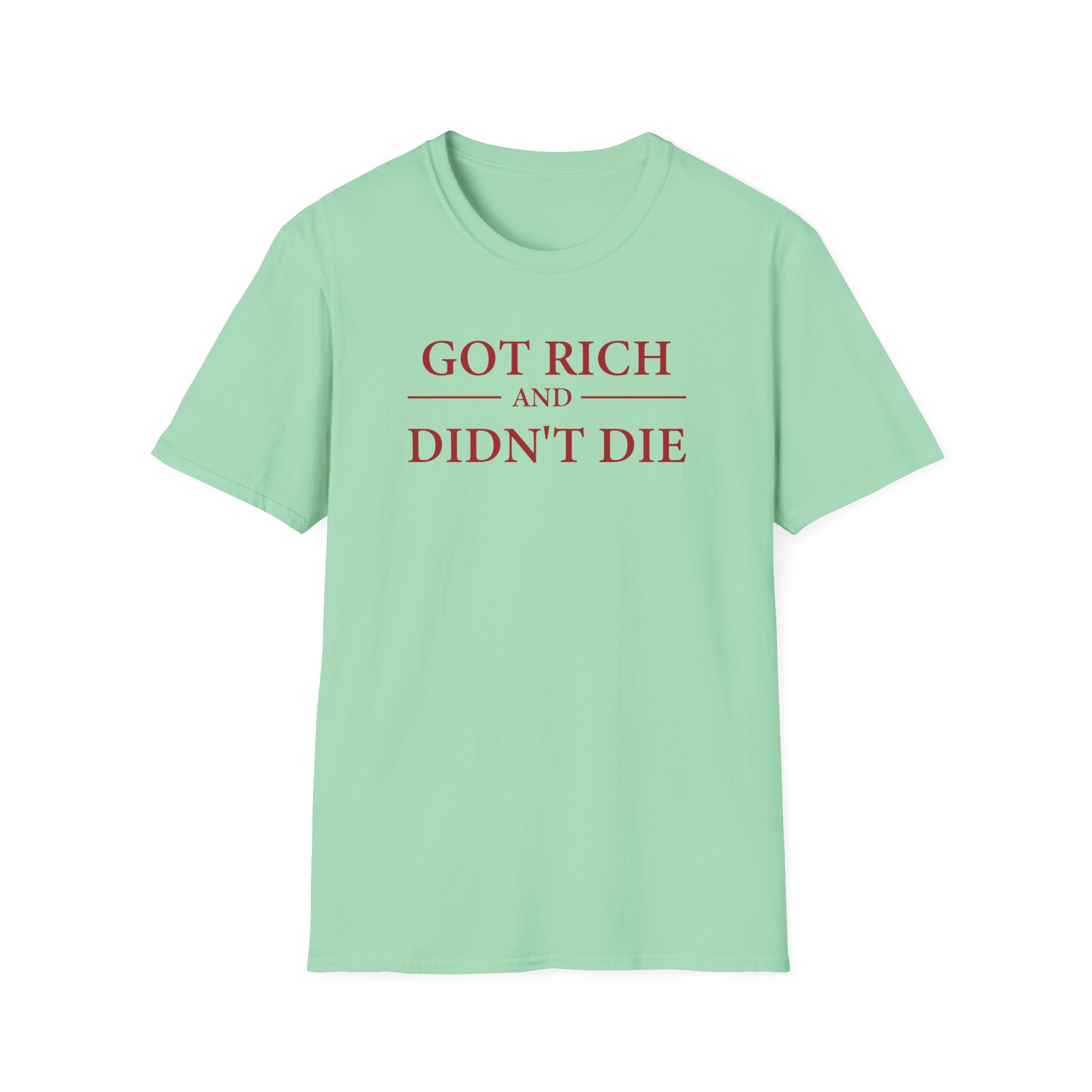G Unit Got Rich & Didn’t Die Unisex Softstyle T-Shirt