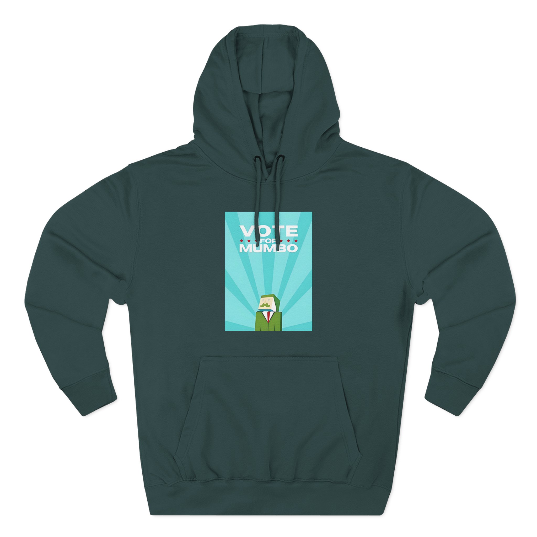 Mumbo Jumbo Vote for Mumbo Three-Panel Fleece Hoodie