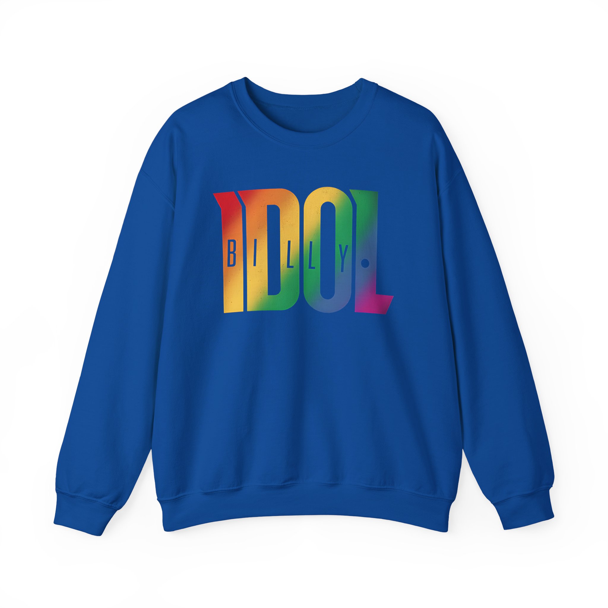 Billy Idol Black Rainbow Logo Unisex Heavy Blendâ„¢ Crewneck Sweatshirt