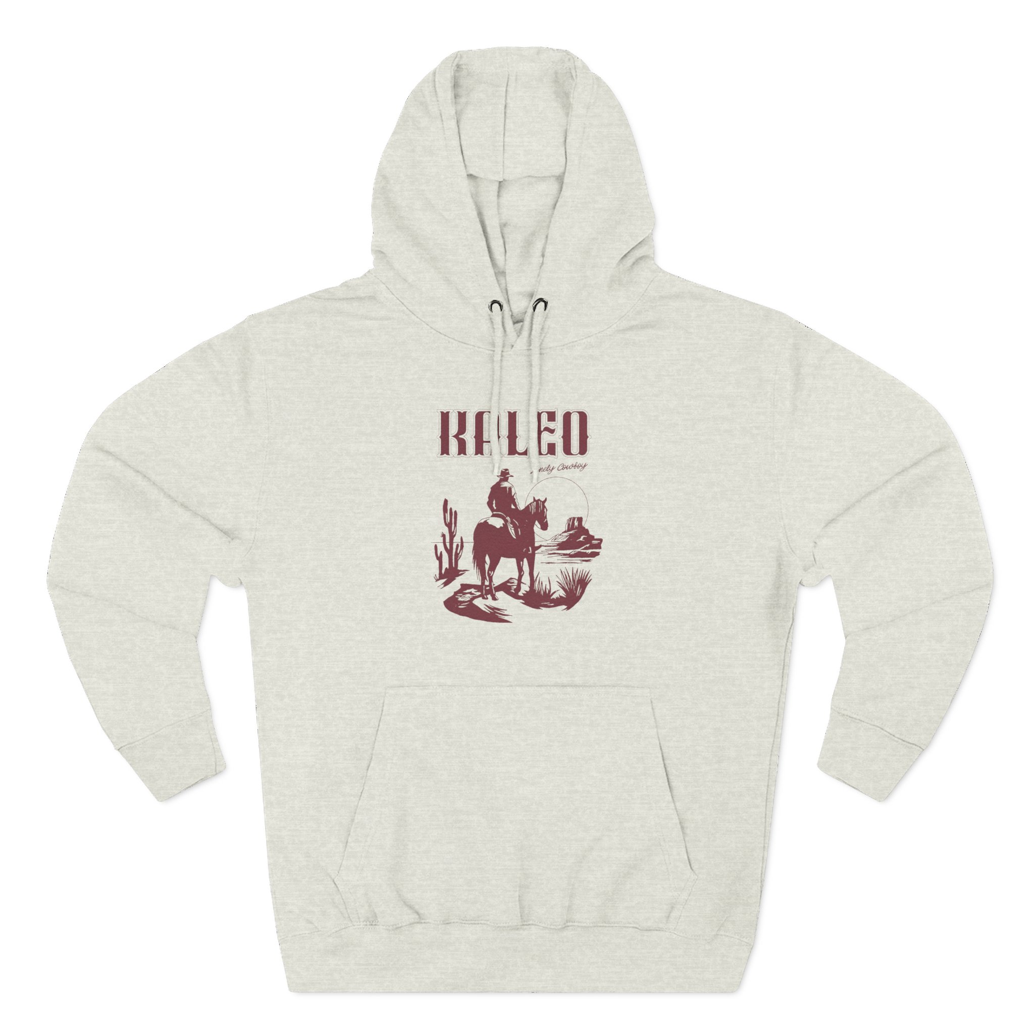 Kaleo Lonely Cowboy Three-Panel Fleece Hoodie