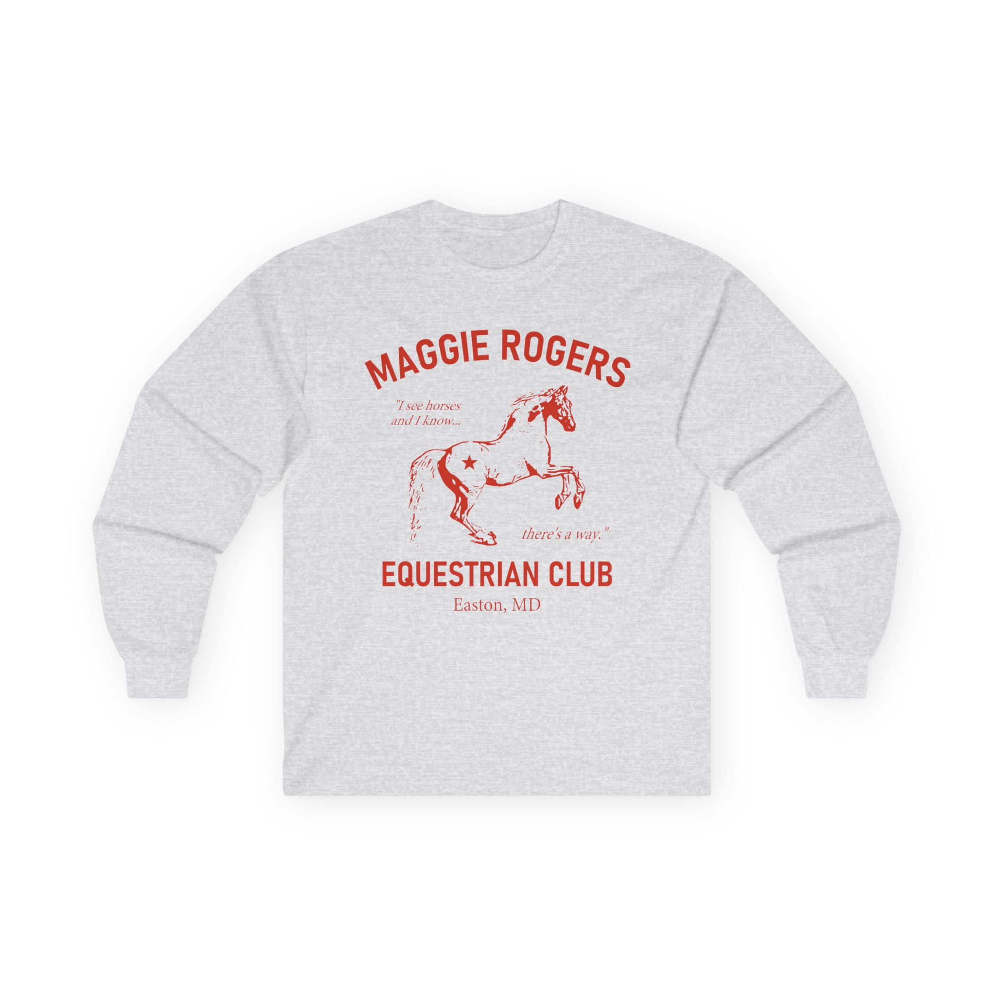 Maggie Rogers Equestrian Club Unisex Ultra Cotton Long Sleeve Tee