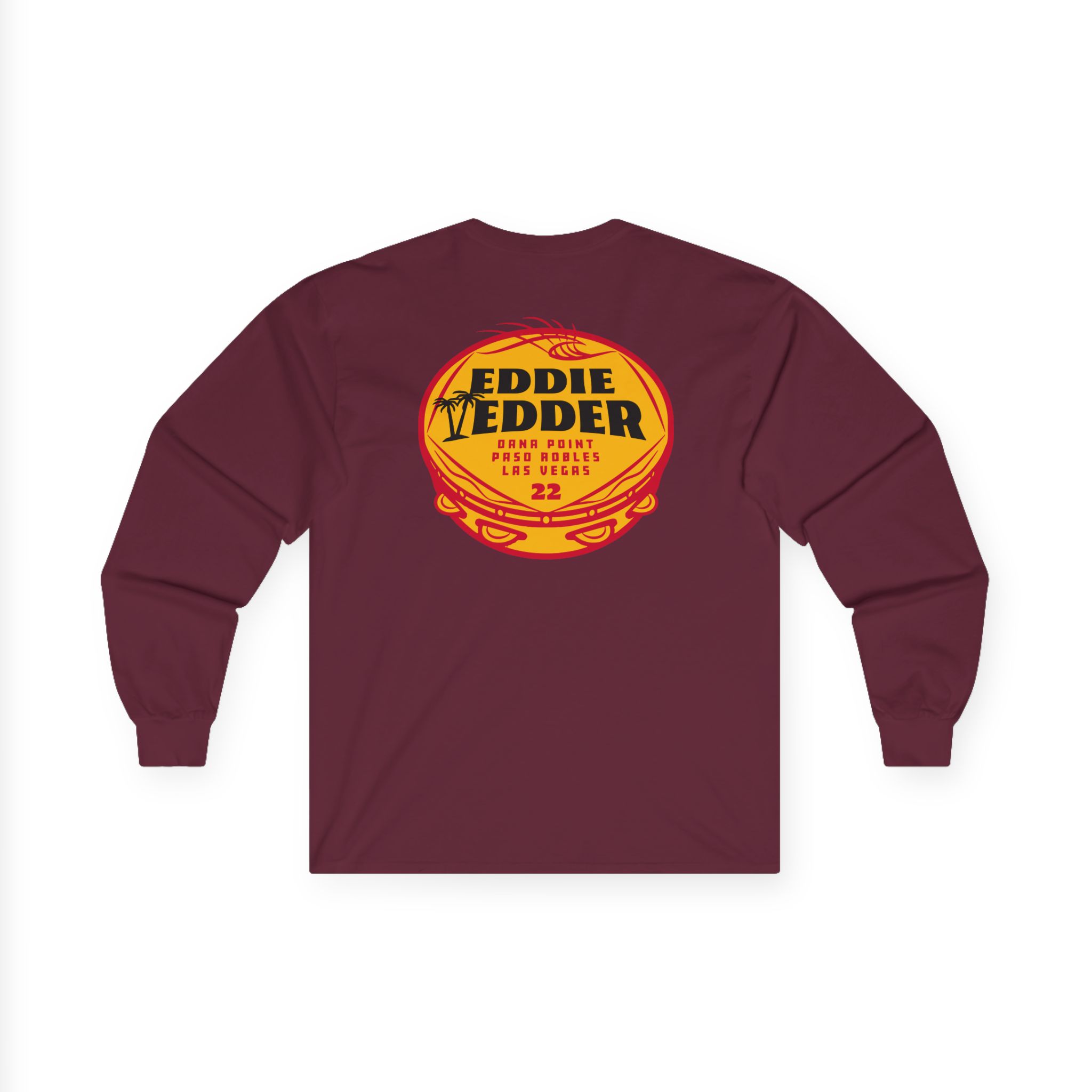 Eddie Vedder Tambourine Unisex Ultra Cotton Long Sleeve Tee