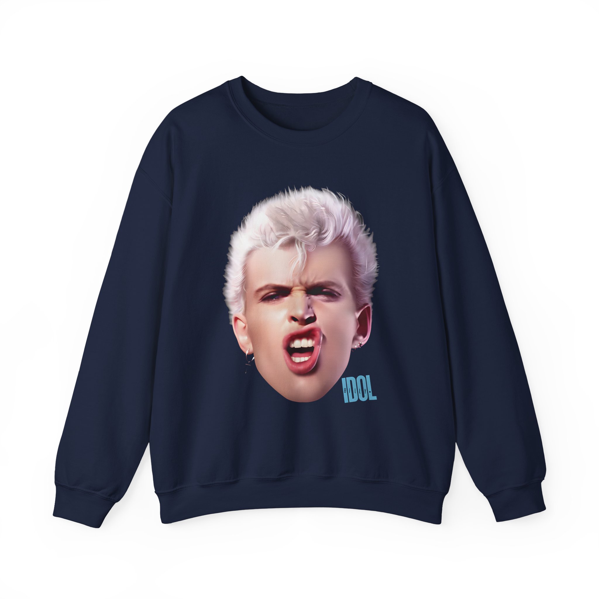 Billy Idol Billy Smirk Unisex Heavy Blendâ„¢ Crewneck Sweatshirt
