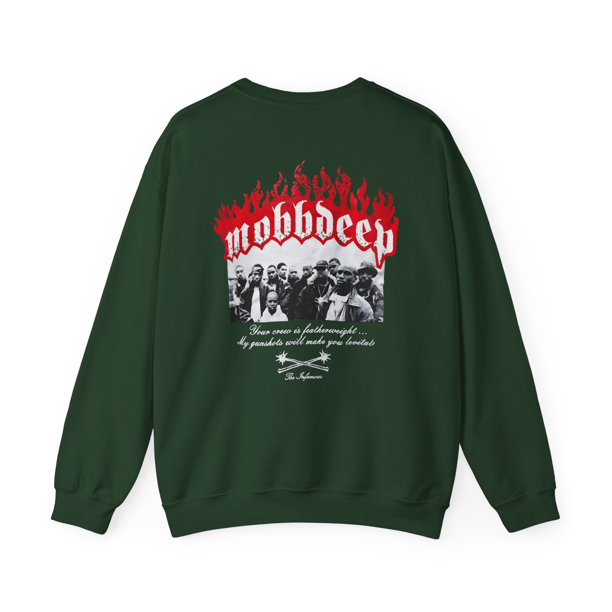 Mobb Deep the Infamous Unisex Heavy Blendâ„¢ Crewneck Sweatshirt