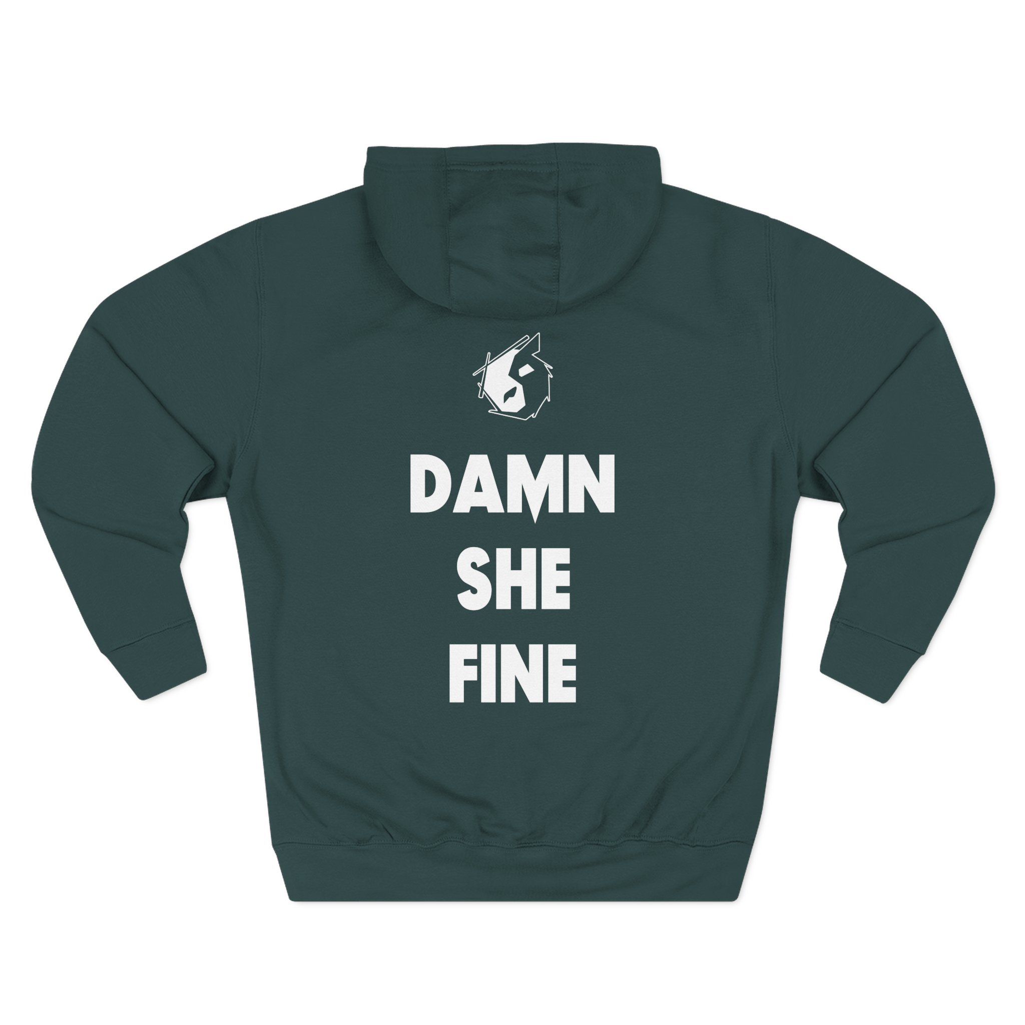 Ying Yang Twins Three Six Nine Damn She Fine Three-Panel Fleece Hoodie