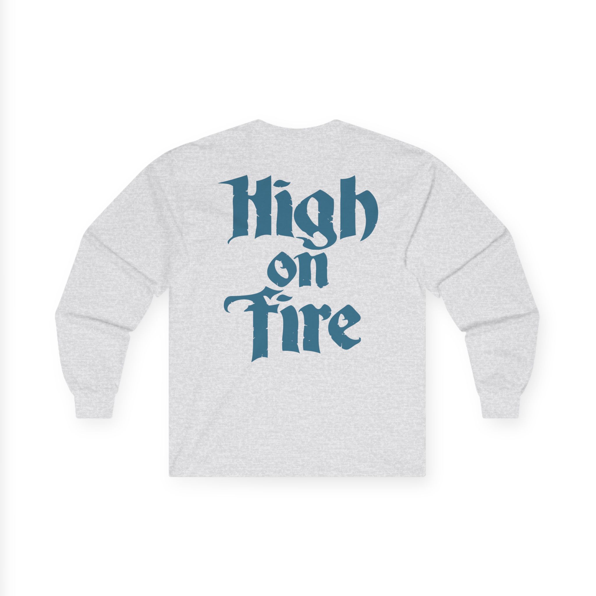 High on Fire Skull Knife Unisex Ultra Cotton Long Sleeve Tee