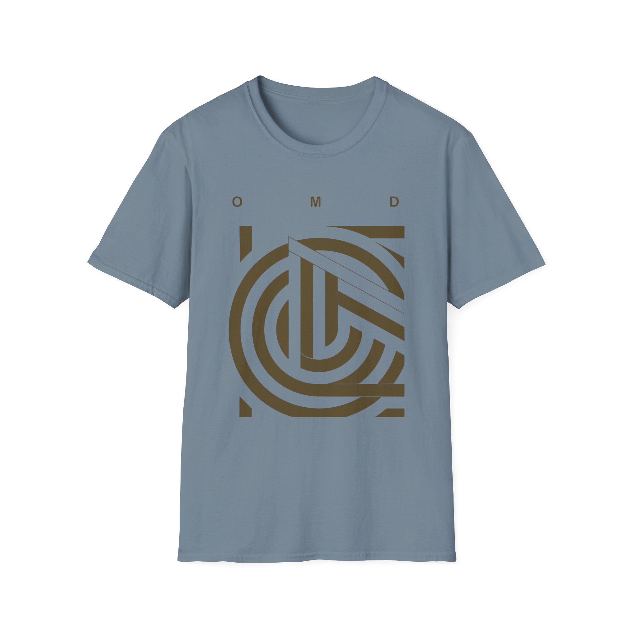 Omd Souvenir Bronze Lines Unisex Softstyle T-Shirt