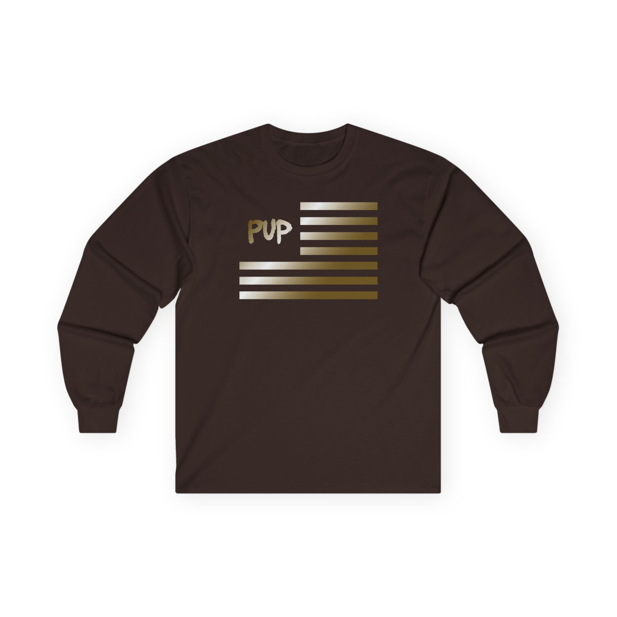 Pup Gold Foil Unisex Ultra Cotton Long Sleeve Tee
