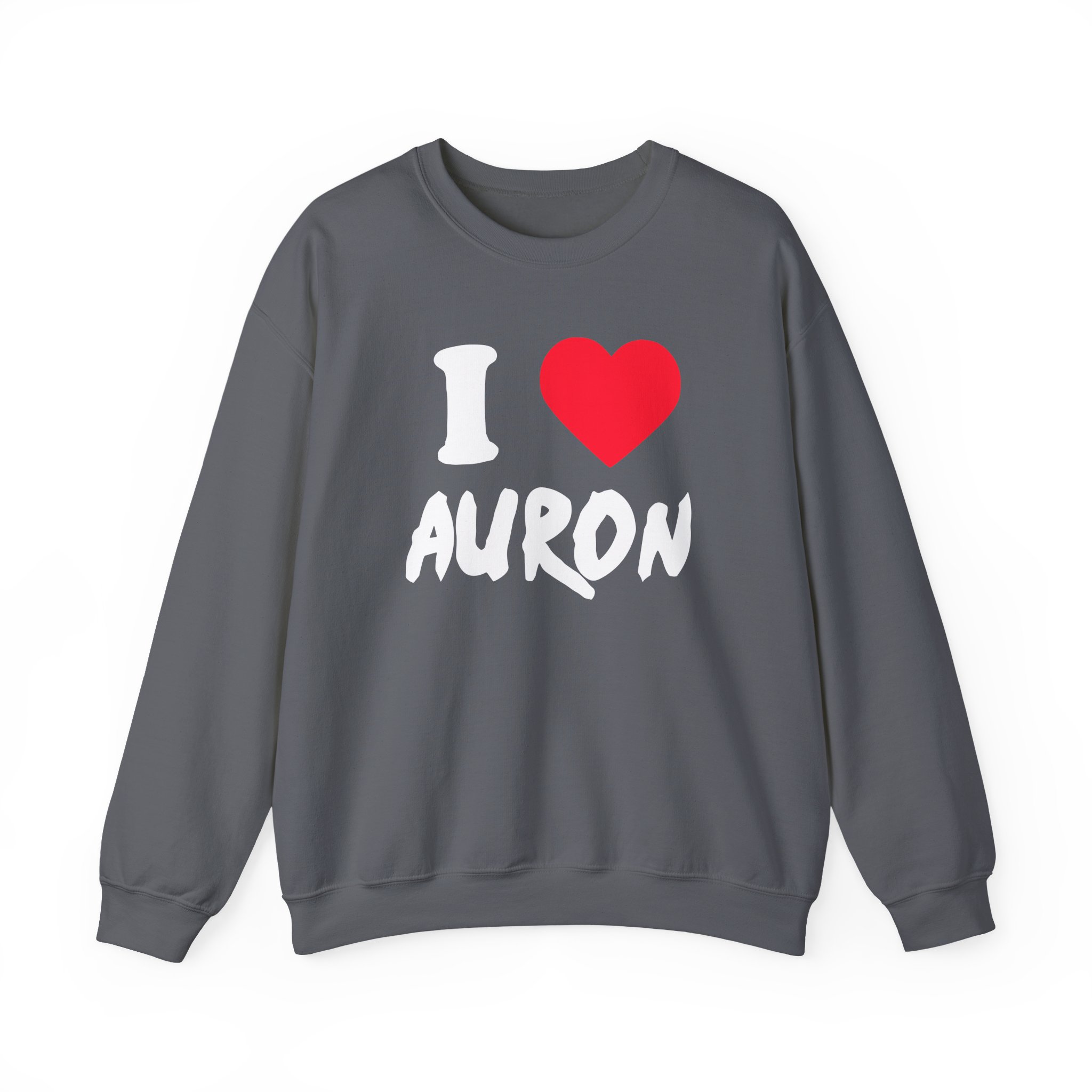 Auronplay I Heart Auron Unisex Heavy Blendâ„¢ Crewneck Sweatshirt