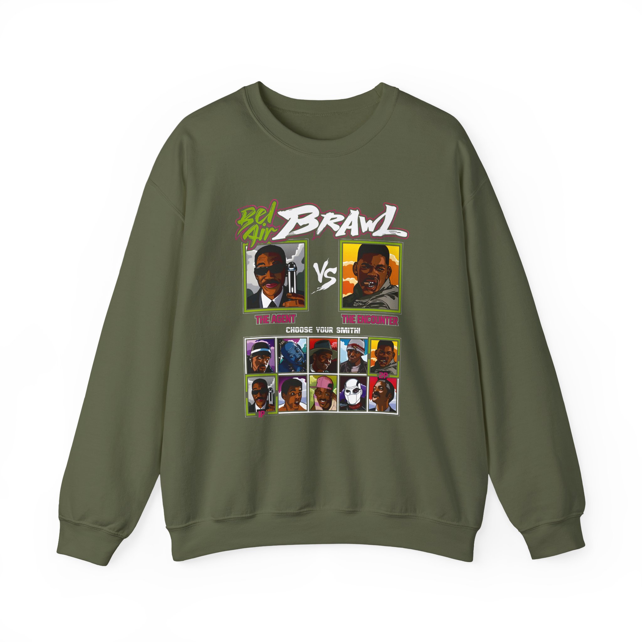Will Smith Bel Air Brawl Unisex Heavy Blendâ„¢ Crewneck Sweatshirt