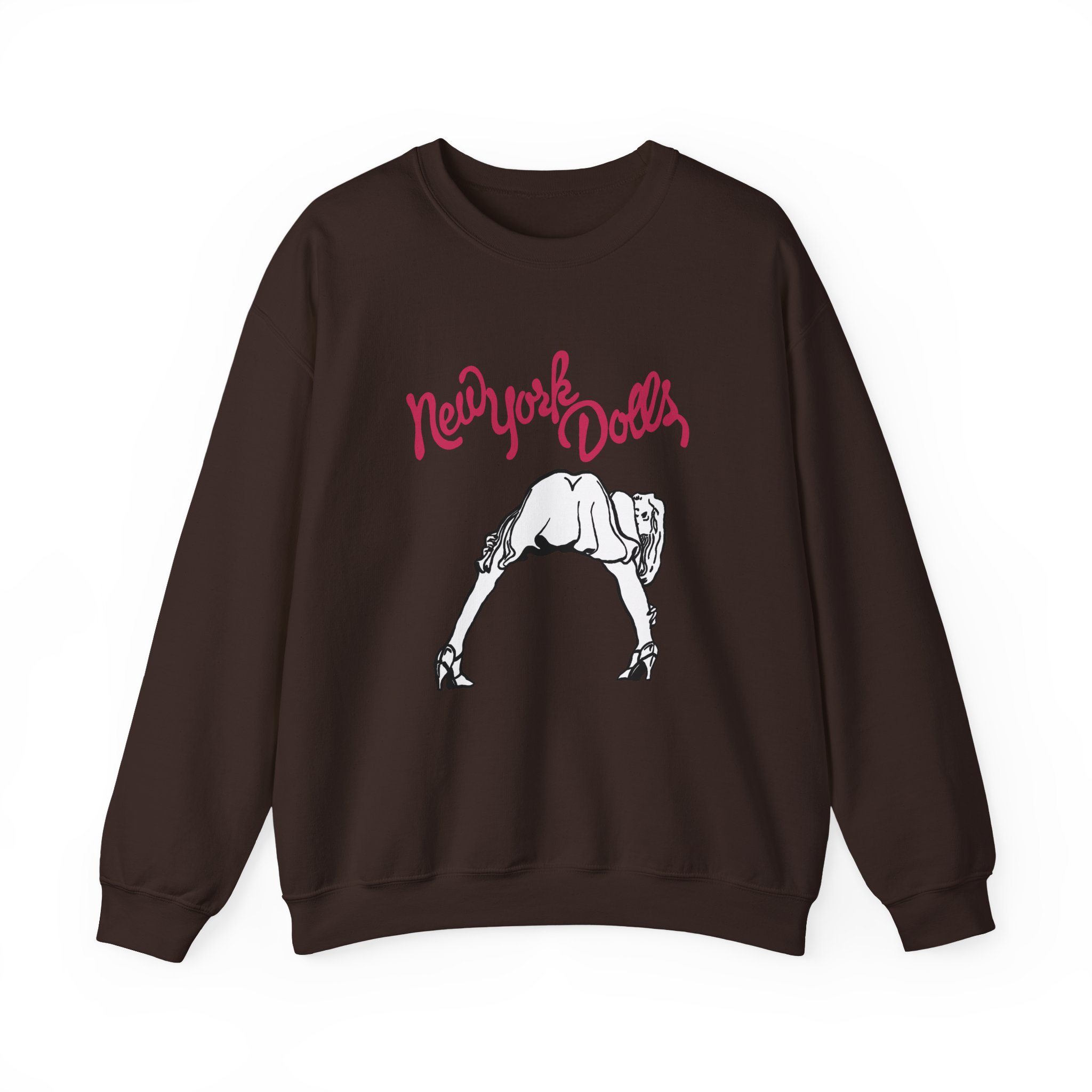 New York Dolls Lipstick Girl Unisex Heavy Blendâ„¢ Crewneck Sweatshirt