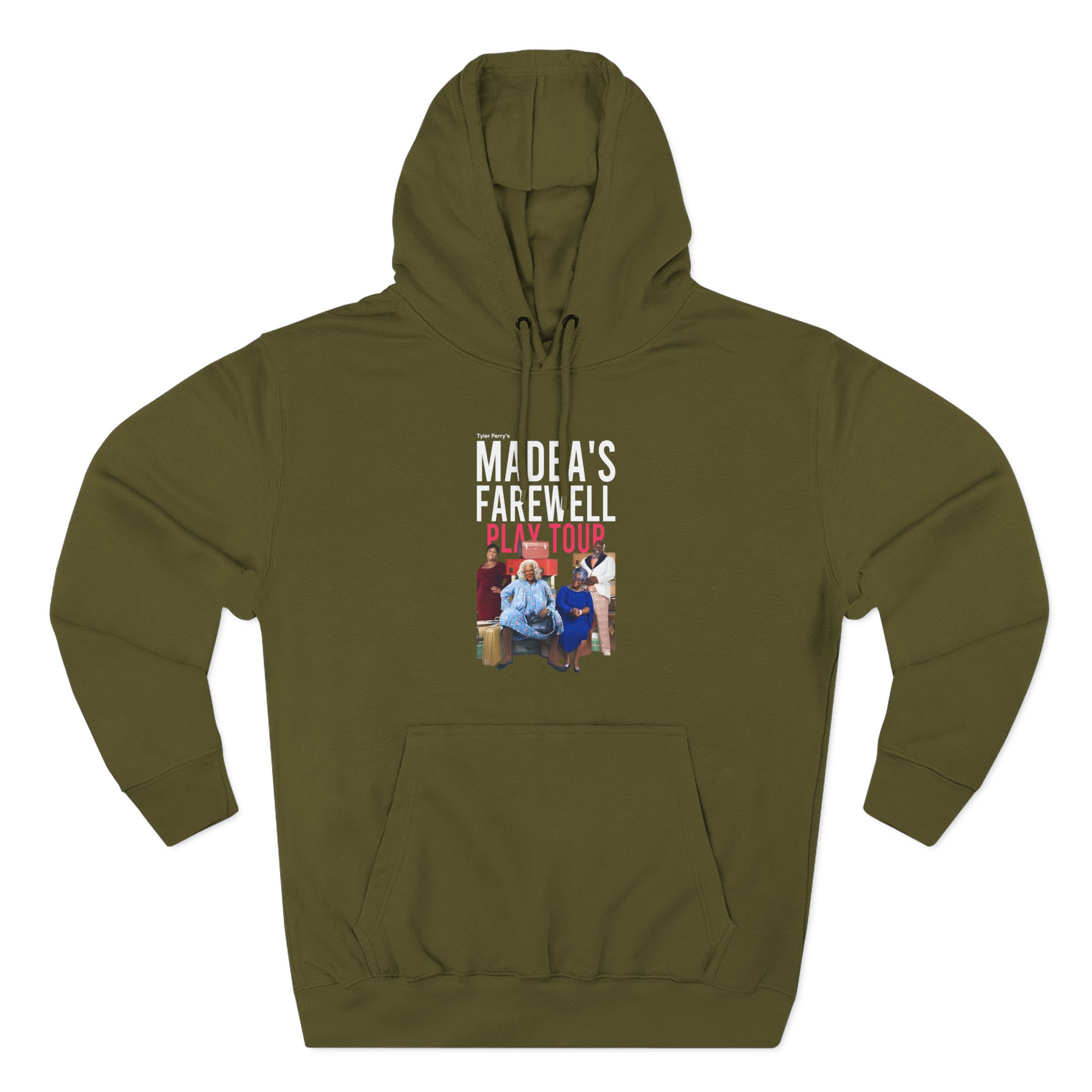 Tyler Perry Madea’s Farewell Play Tour Three-Panel Fleece Hoodie