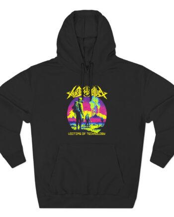 Toxic Holocaust Victims of Technology Three-Panel Fleece Hoodie