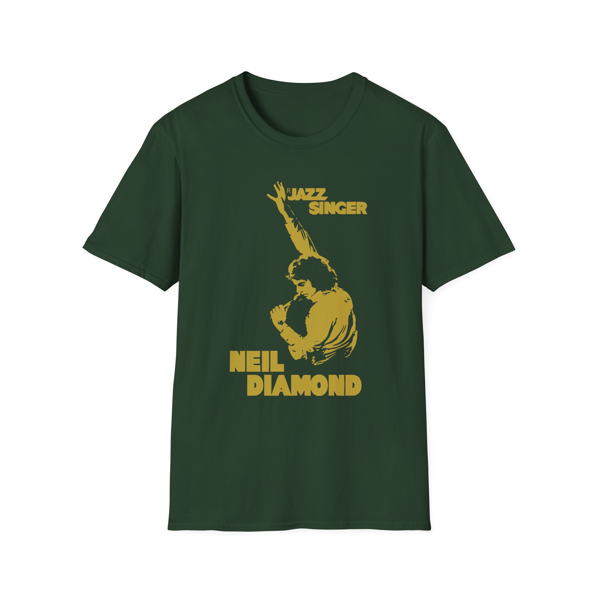Neil Diamond Jazz Singer Unisex Softstyle T-Shirt